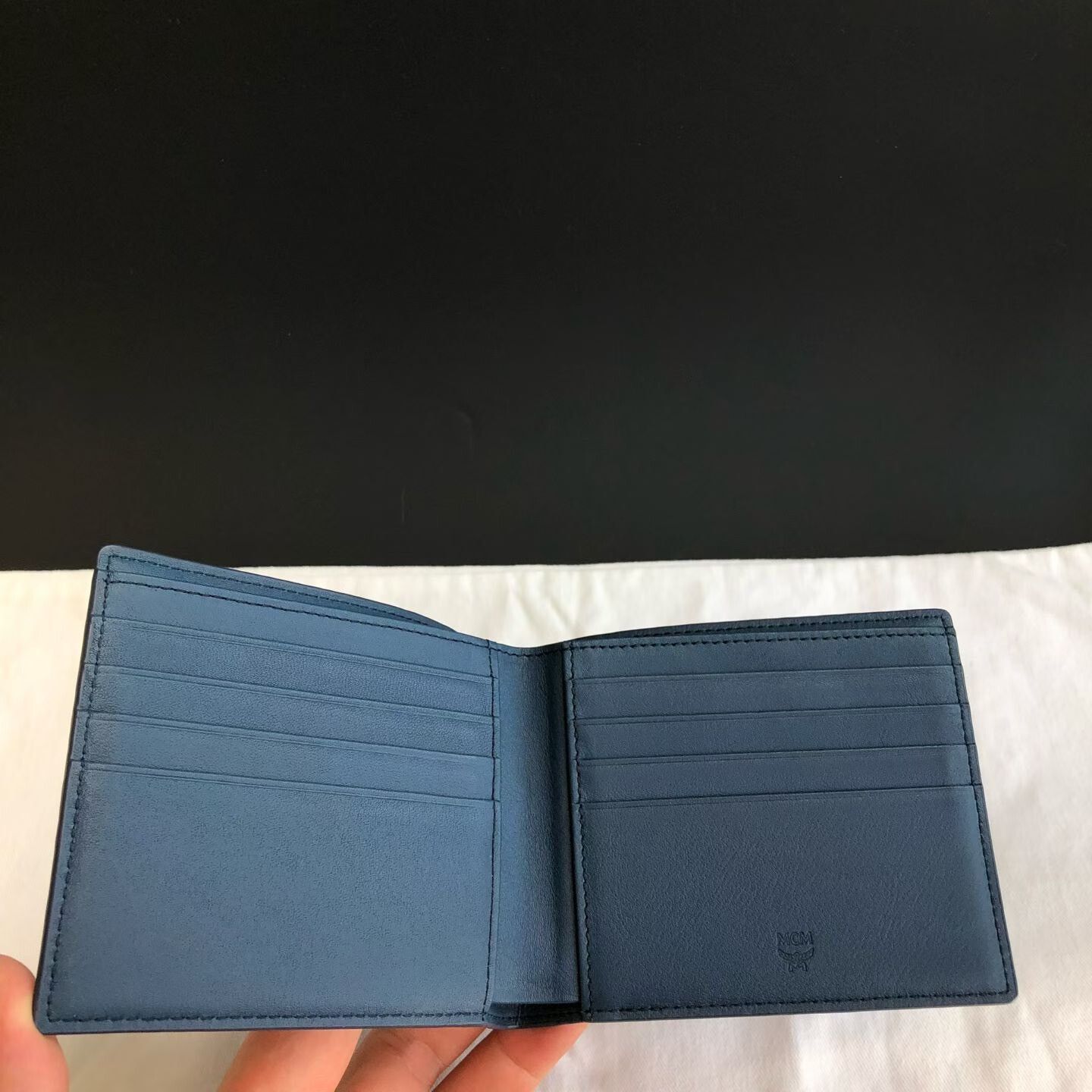 MCM MCM Colorblock Monogram Fold Wallet Size ONE SIZE - 5 Thumbnail