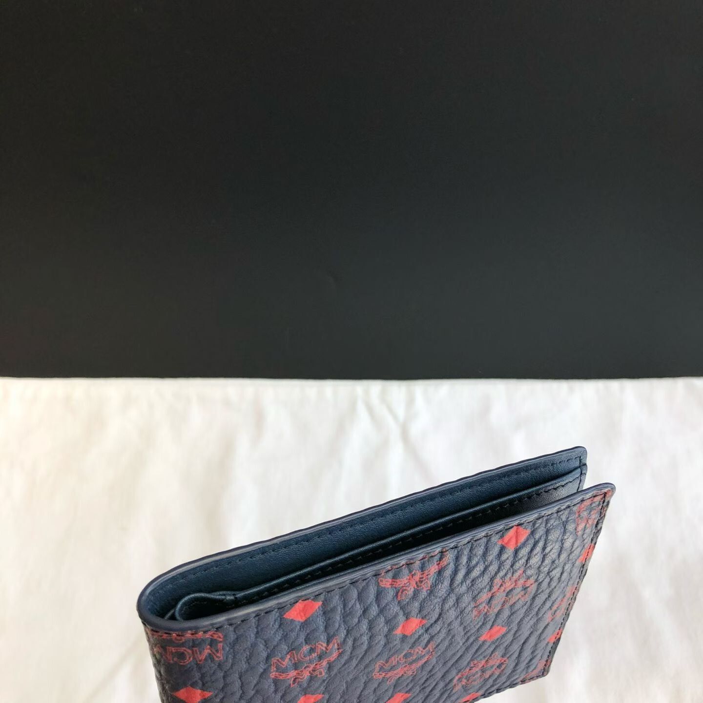MCM MCM Colorblock Monogram Fold Wallet Size ONE SIZE - 3 Thumbnail