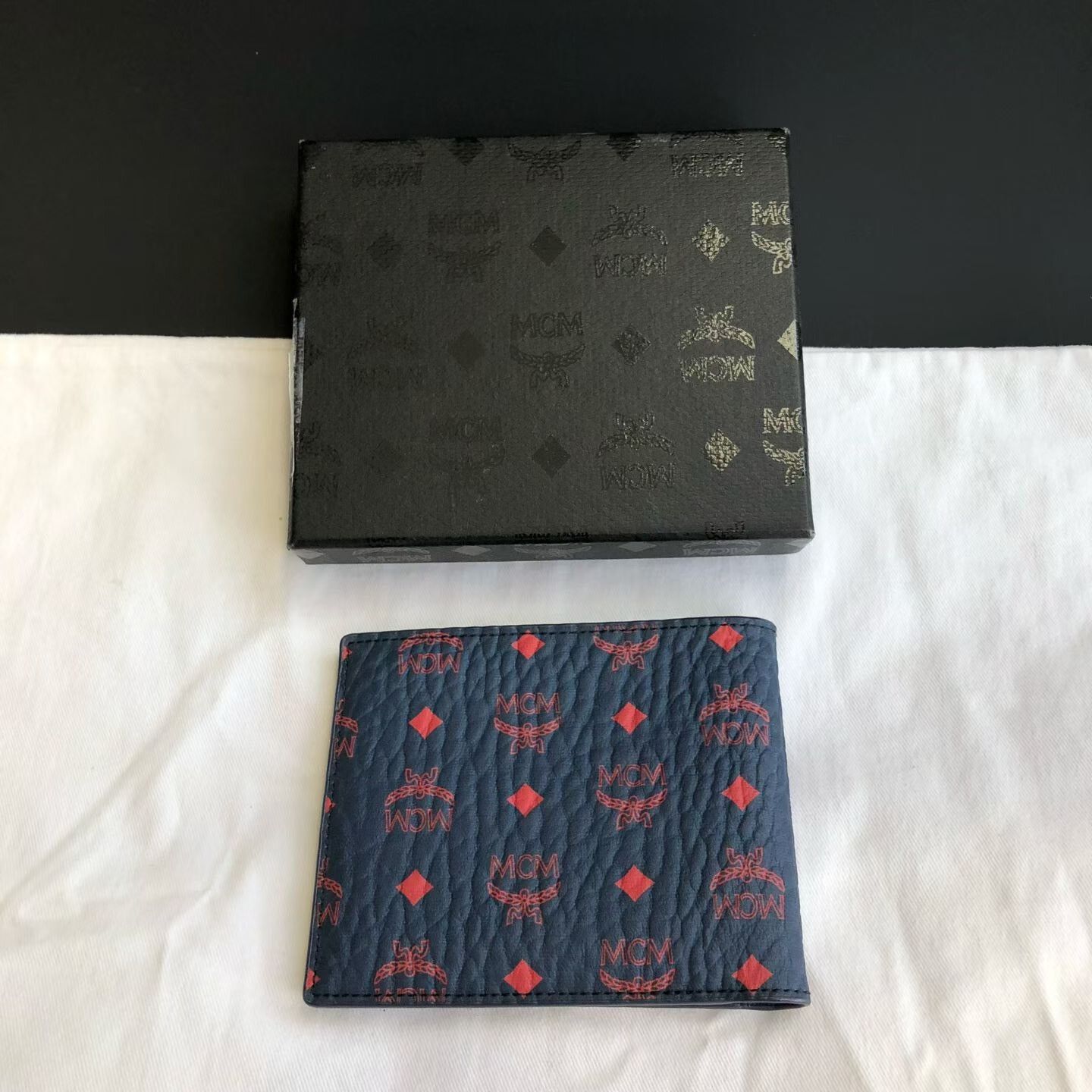 MCM MCM Colorblock Monogram Fold Wallet Size ONE SIZE - 2 Thumbnail