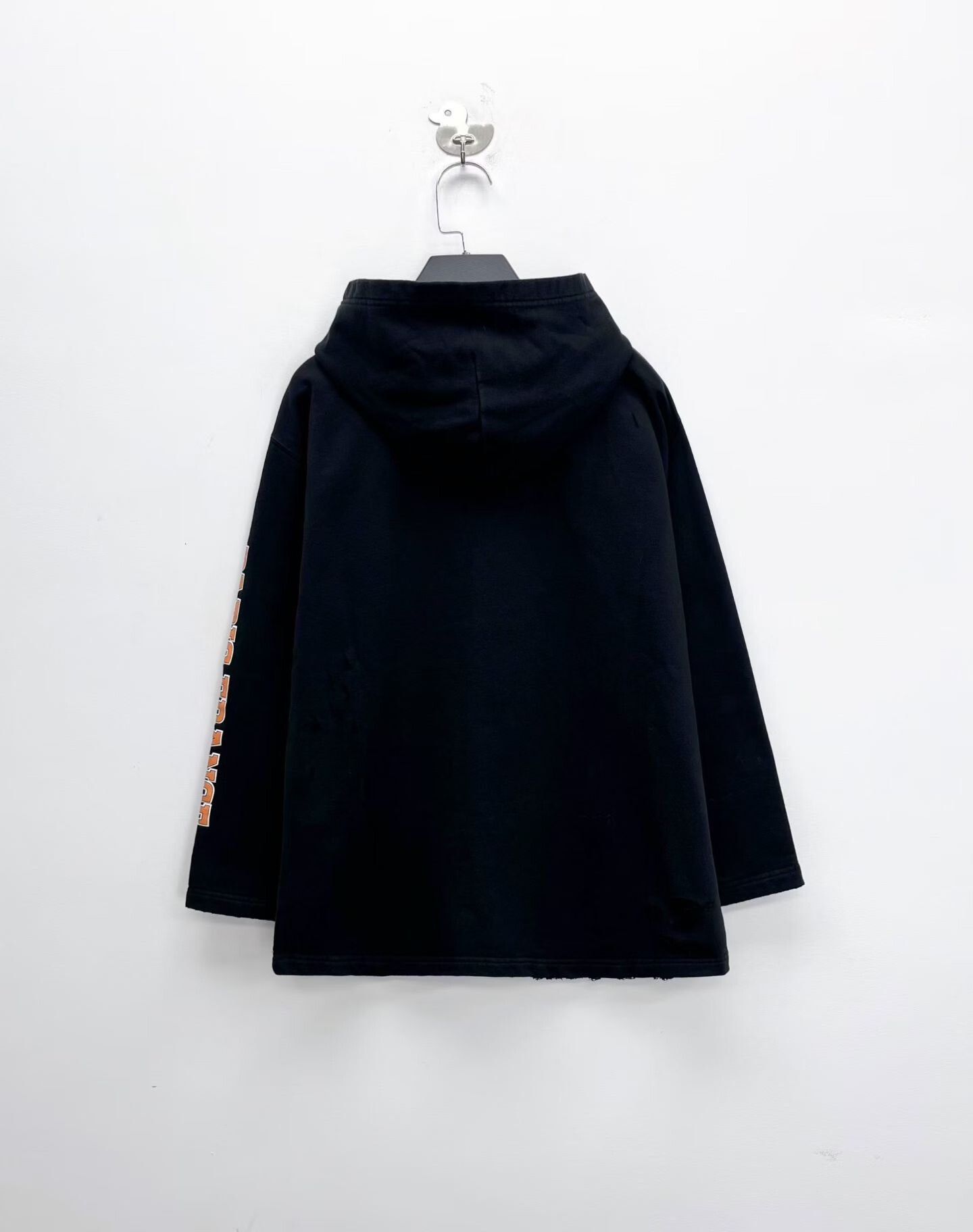 Balenciaga Balenciaga SS22 Black Logo Hoodie Size US XS / EU 42 / 0 - 2 Thumbnail