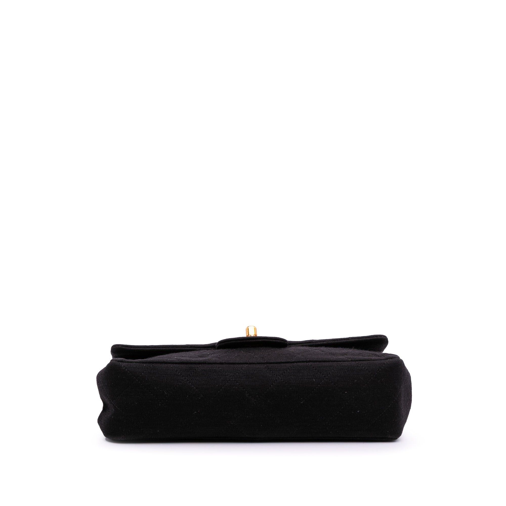 Chanel Small Classic Jersey Double Flap Size ONE SIZE - 3 Thumbnail