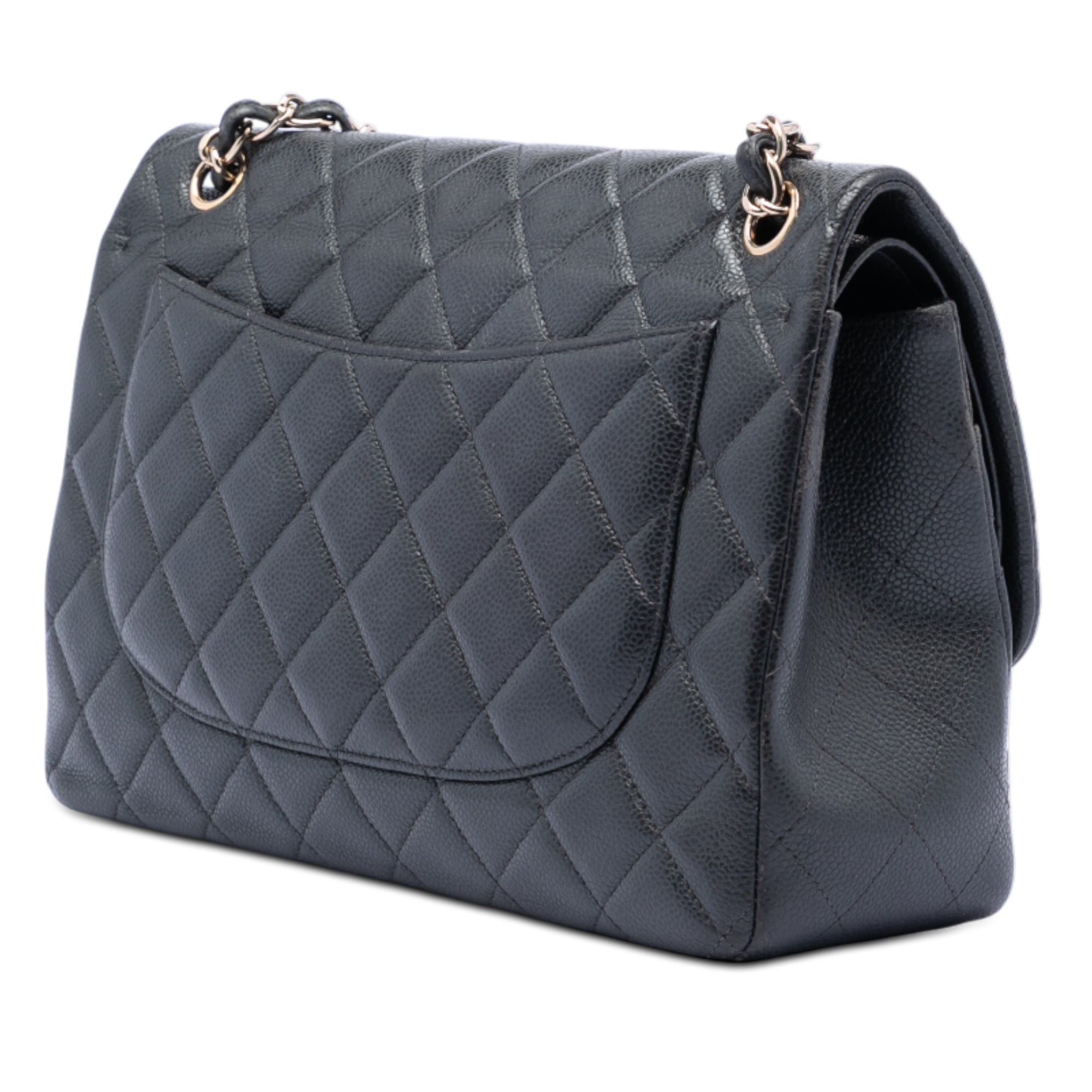 Chanel Jumbo Classic Caviar Double Flap Size ONE SIZE - 2 Thumbnail