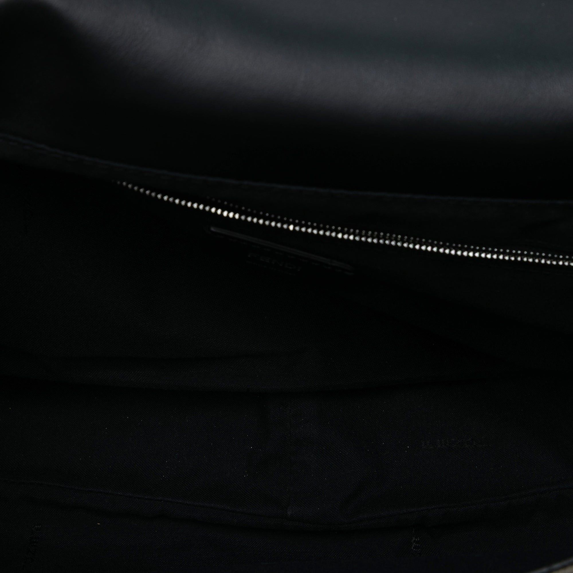 Fendi Large Zucca Canvas and Leather Convertible Belt Baguette Size ONE SIZE - 4 Thumbnail