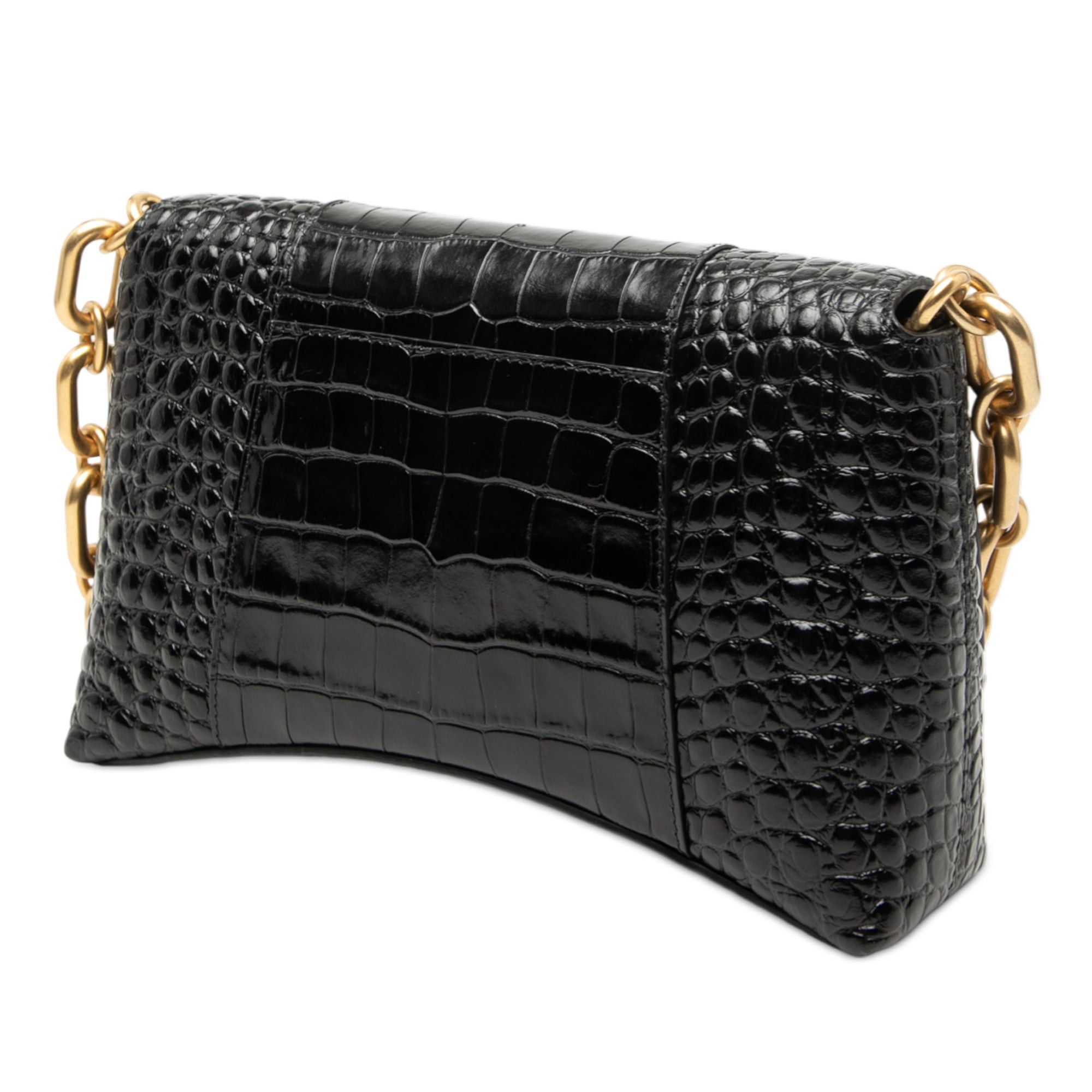 Balenciaga Croc Embossed Leather Downtown Crossbody XS Size ONE SIZE - 2 Thumbnail
