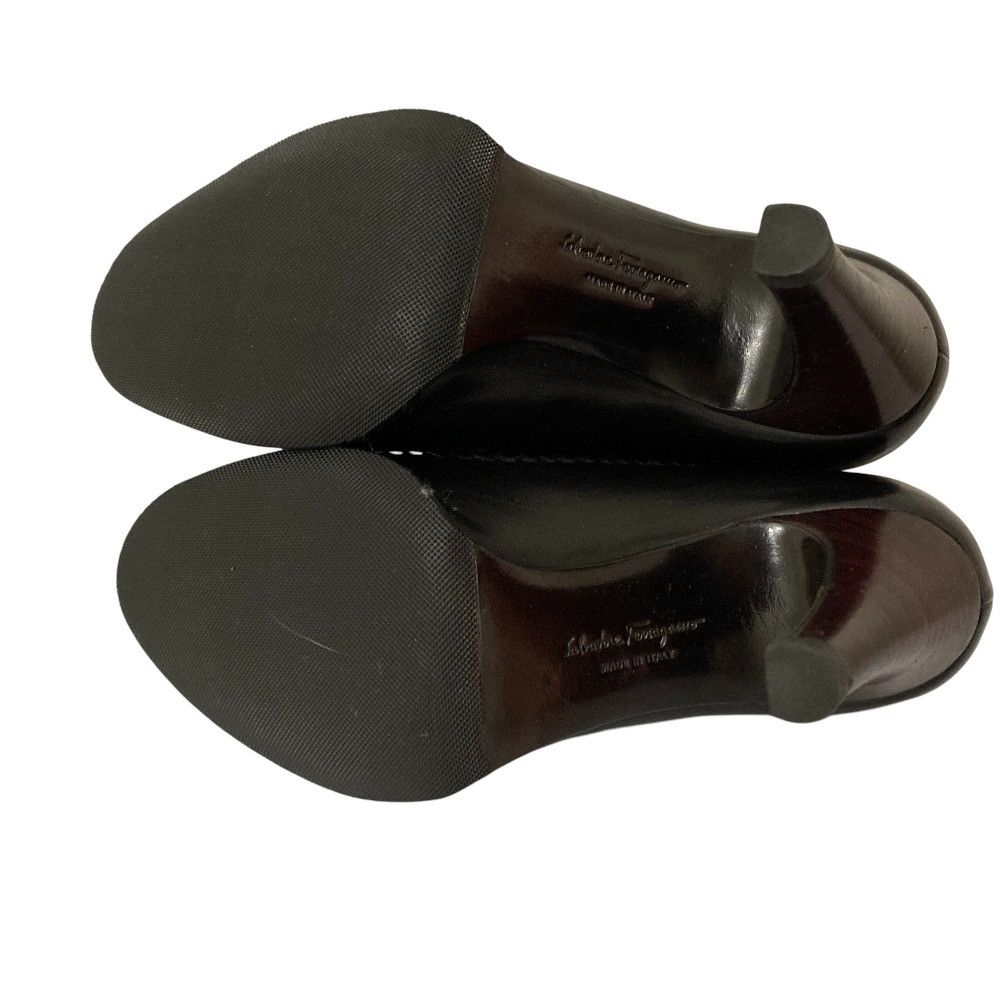 Salvatore Ferragamo Salvatore Ferragamo Salvatore Ferragamo Leather Open Toe Pumps Leather Shoes DUTY FREE for USA Size ONE SIZE - 6 Thumbnail