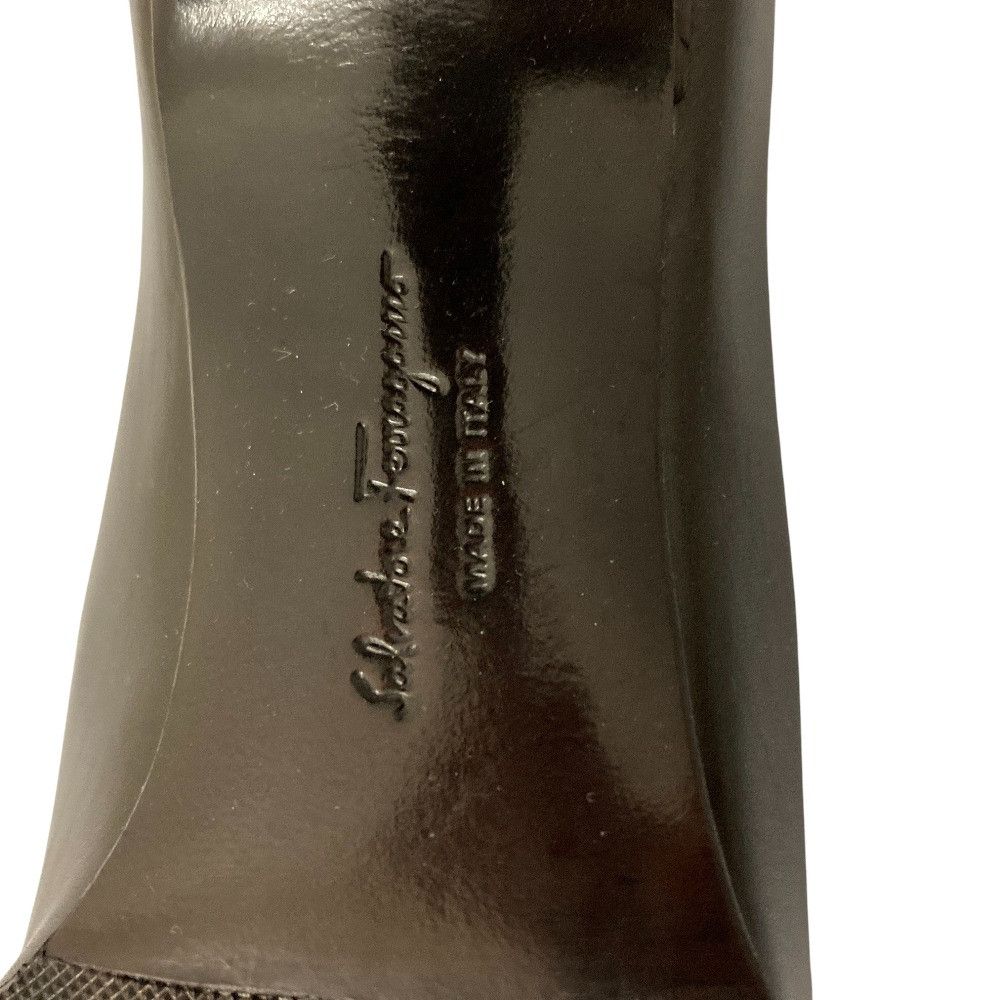 Salvatore Ferragamo Salvatore Ferragamo Salvatore Ferragamo Leather Open Toe Pumps Leather Shoes DUTY FREE for USA Size ONE SIZE - 7 Thumbnail