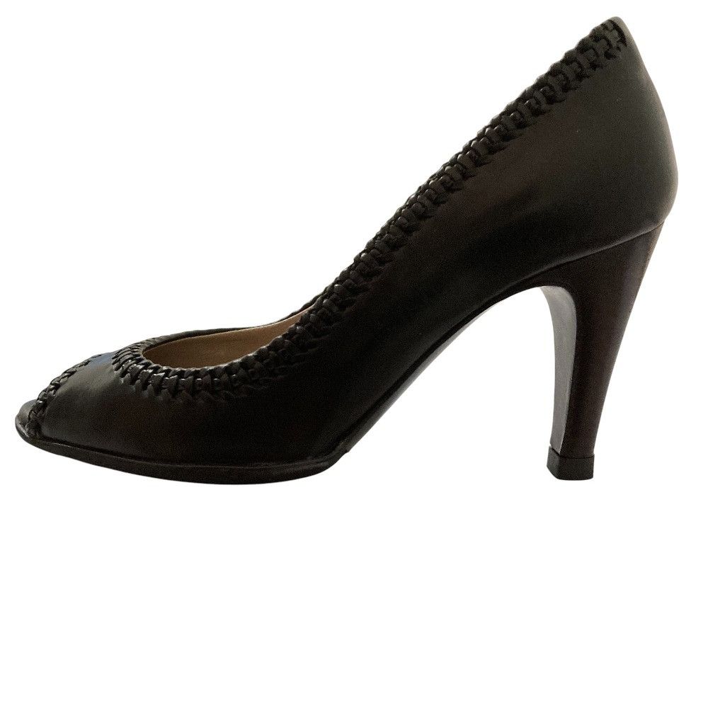 Salvatore Ferragamo Salvatore Ferragamo Salvatore Ferragamo Leather Open Toe Pumps Leather Shoes DUTY FREE for USA Size ONE SIZE - 4 Thumbnail