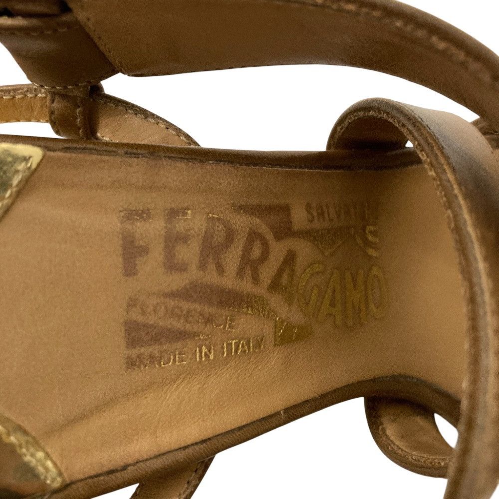 Salvatore Ferragamo Salvatore Ferragamo Salvatore Ferragamo Leather Sandals Leather Shoes DUTY FREE for USA Size ONE SIZE - 6 Thumbnail