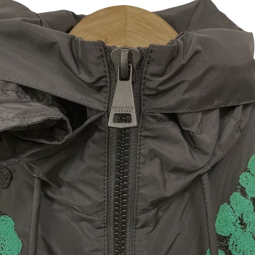 Other Other Ermanno Firenze Flower Embroidery Tafta Coat Textile Outerwear D44ED008APEY2 DUTY FREE for USA Size ONE SIZE - 5 Thumbnail
