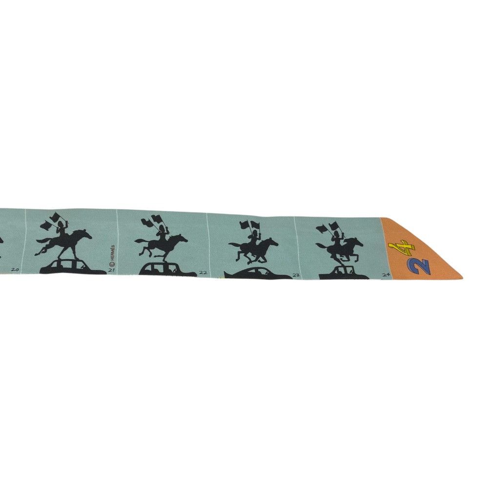 Hermes Hermes Hermès Parade Silk Scarf Textile Scarf DUTY FREE for USA Size ONE SIZE - 4 Thumbnail