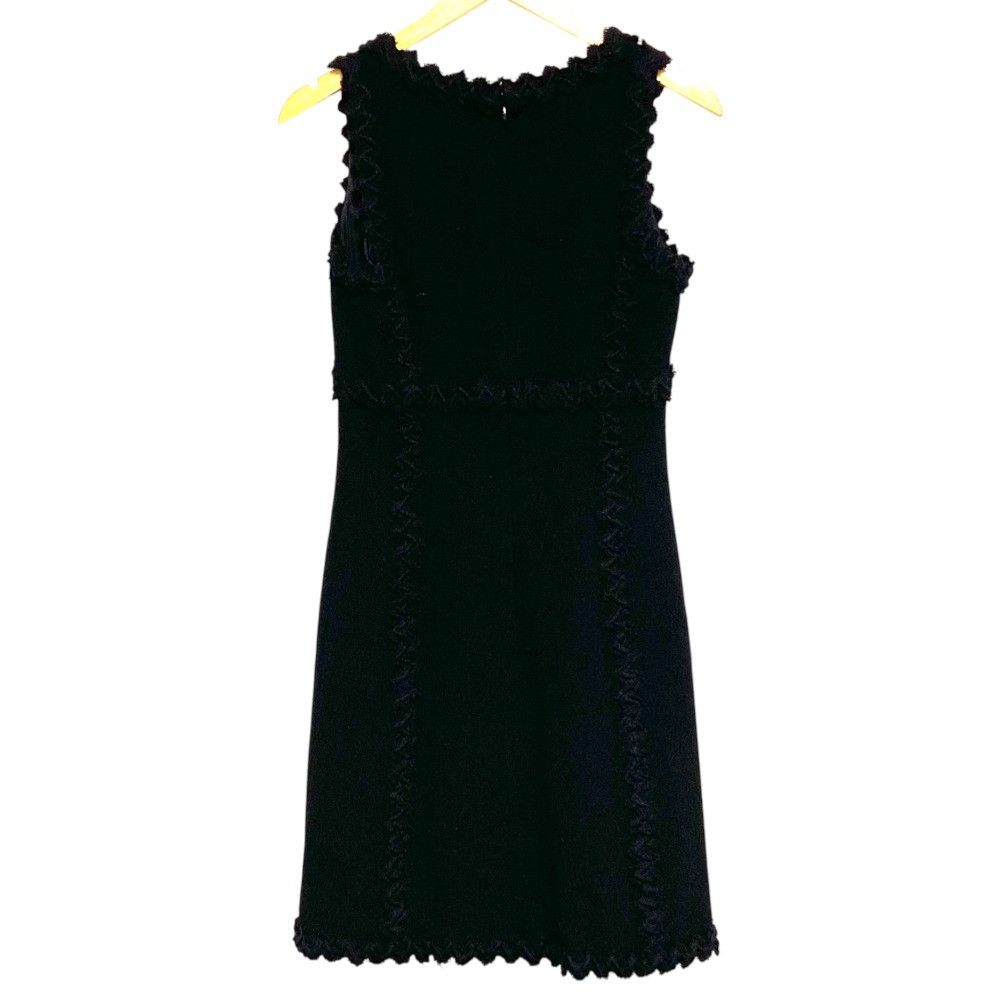 Chanel Chanel Chanel Coco Mark Tweed Dress Textile Dresses P31338 DUTY FREE for USA Size ONE SIZE - 2 Thumbnail