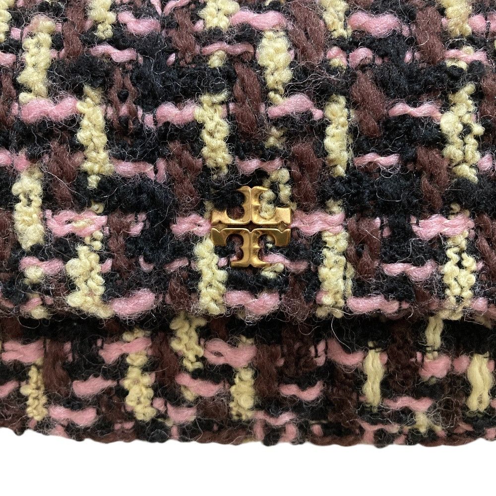 Tory Burch Tory Burch Tory Burch Kira Tweed Mini Flap Chain Shoulder Bag Textile Shoulder Bag DUTY FREE for USA Size ONE SIZE - 4 Thumbnail