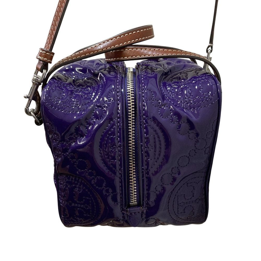 Tory Burch Tory Burch Tory Burch T Monogram Patent Cube Shoulder Bag Leather Shoulder Bag DUTY FREE for USA Size ONE SIZE - 5 Thumbnail