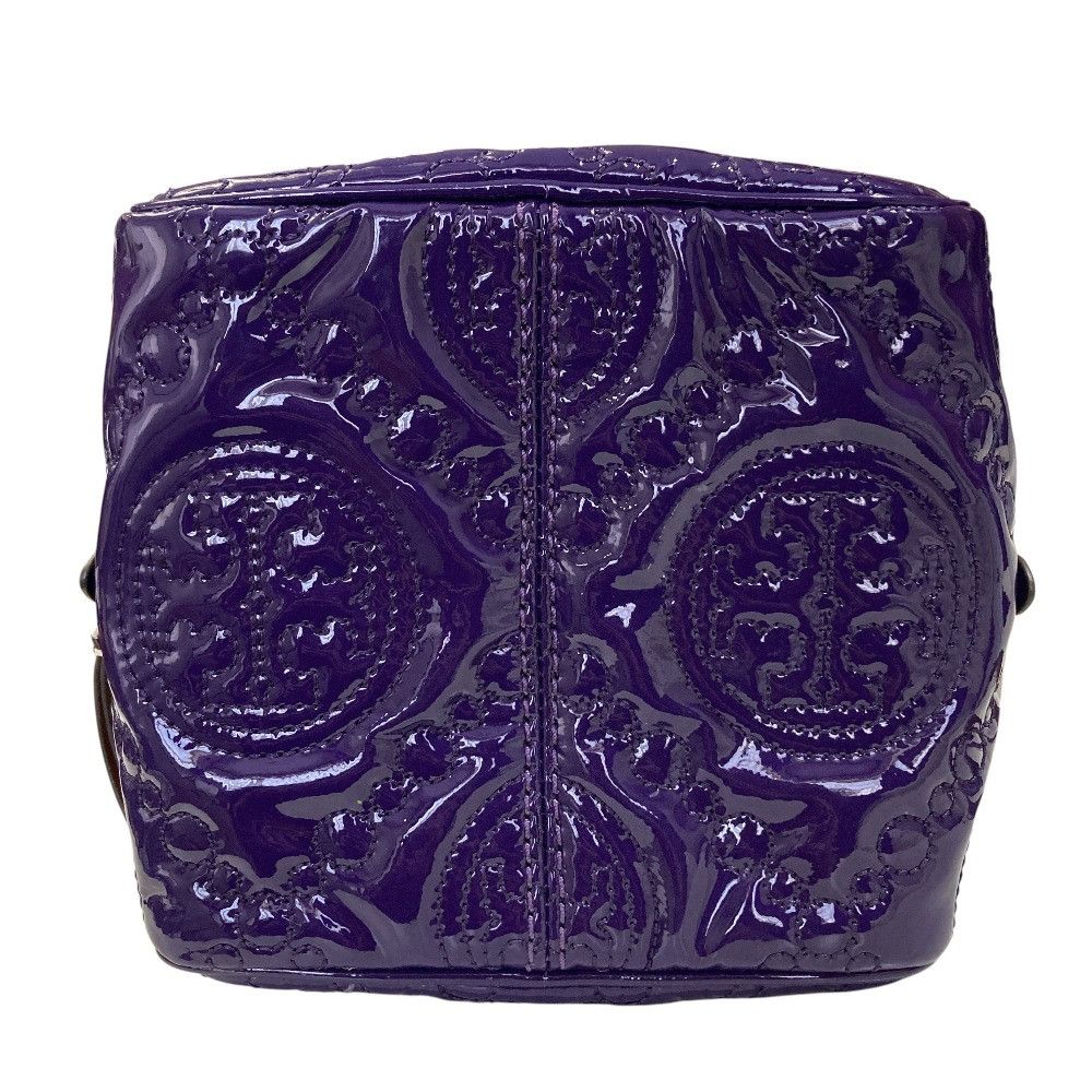 Tory Burch Tory Burch Tory Burch T Monogram Patent Cube Shoulder Bag Leather Shoulder Bag DUTY FREE for USA Size ONE SIZE - 6 Thumbnail