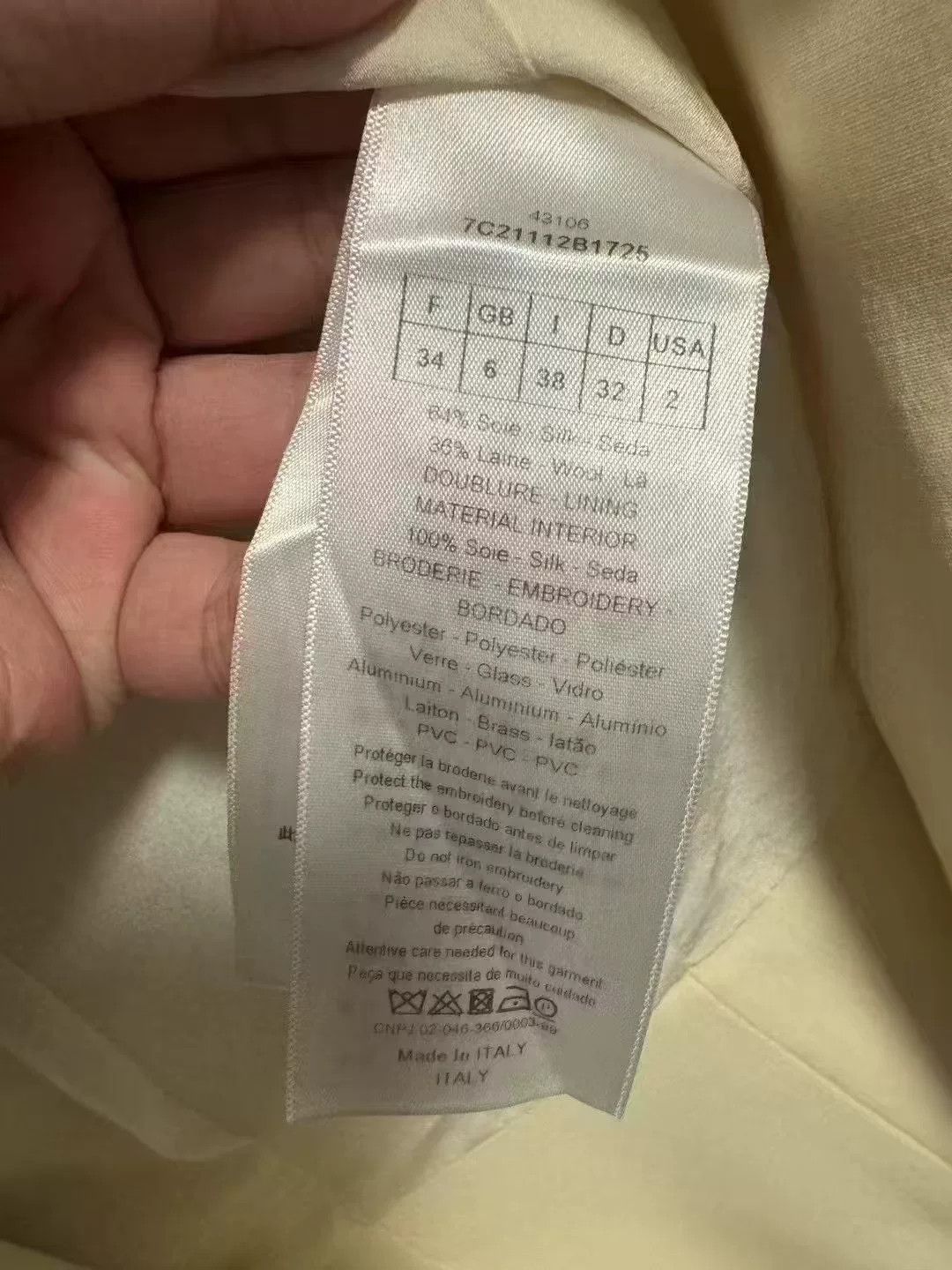 Dior Dior Badge Vest Dress Size XXS / US 00 / IT 34 - 4 Thumbnail