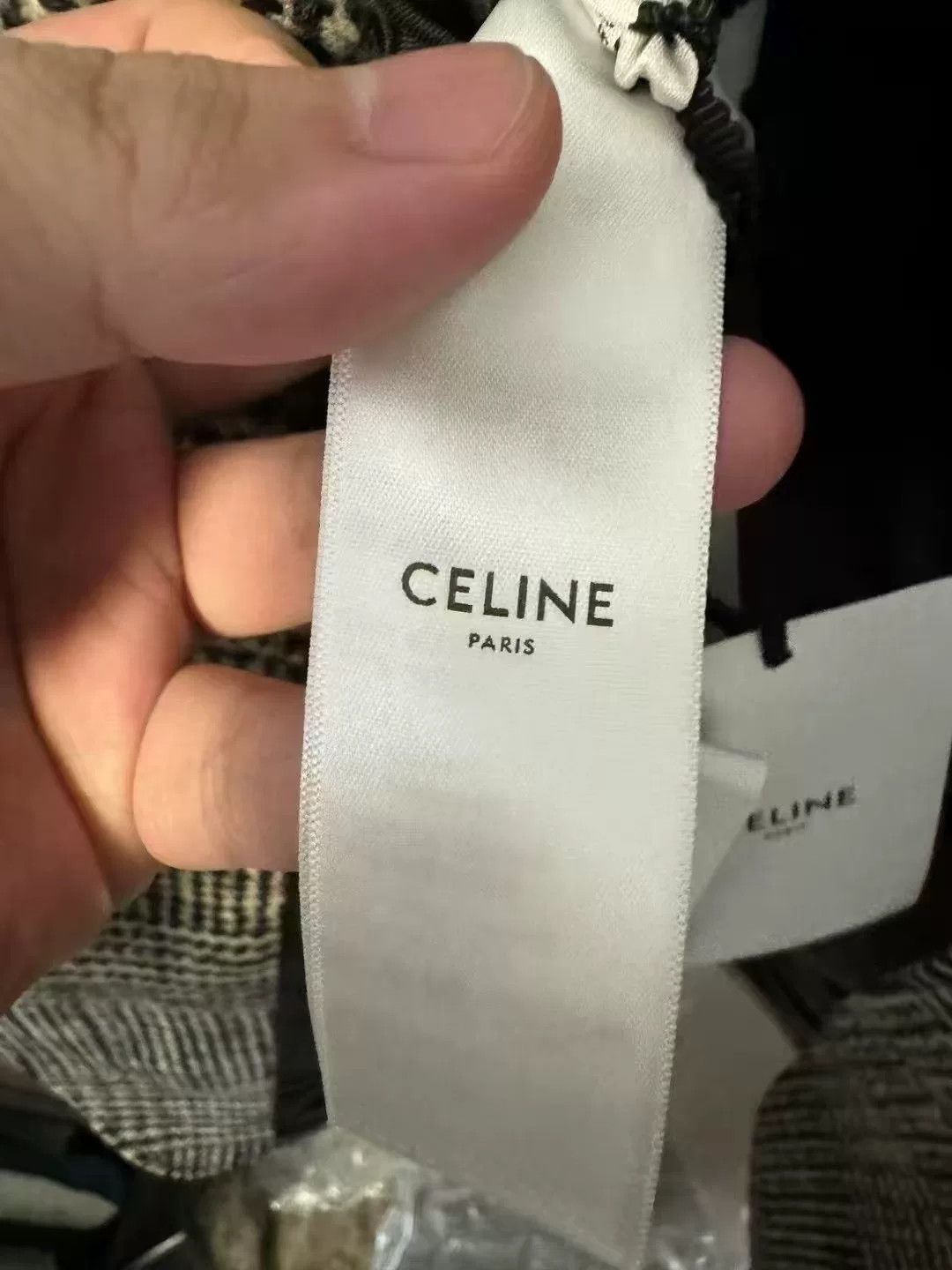 Celine Celine Retro Wool Plaid Blazer Size S / US 4 / IT 40 - 4 Thumbnail