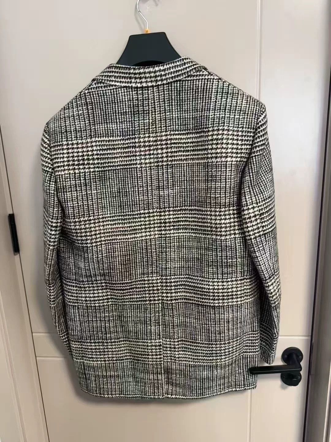 Celine Celine Retro Wool Plaid Blazer Size S / US 4 / IT 40 - 2 Thumbnail