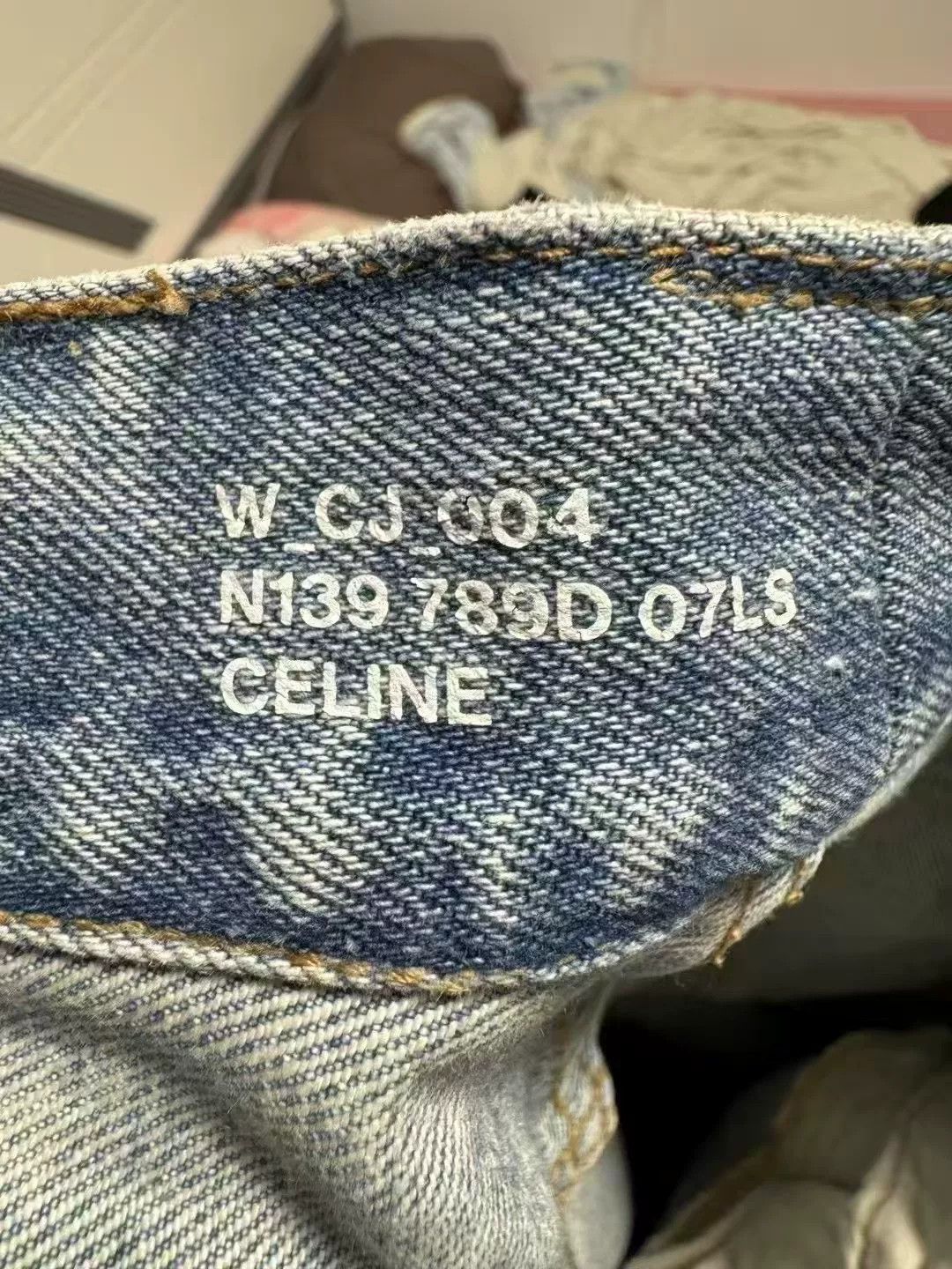 Celine Celine Blue Jeans Size 26" / US 2 / IT 38 - 3 Thumbnail