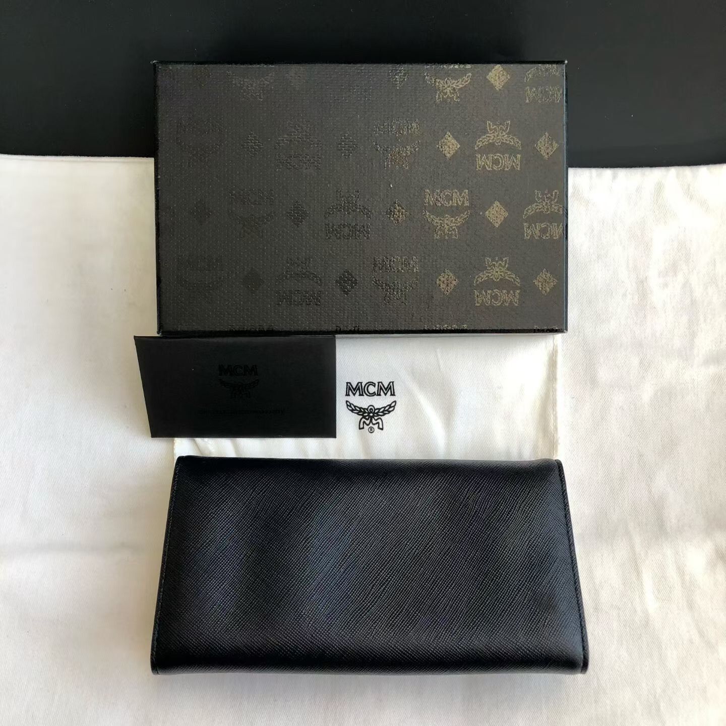 MCM Classic Long Folded Wallet