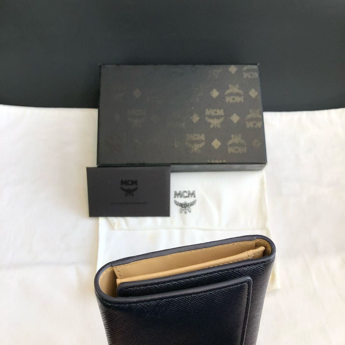 MCM Classic Long Folded Wallet