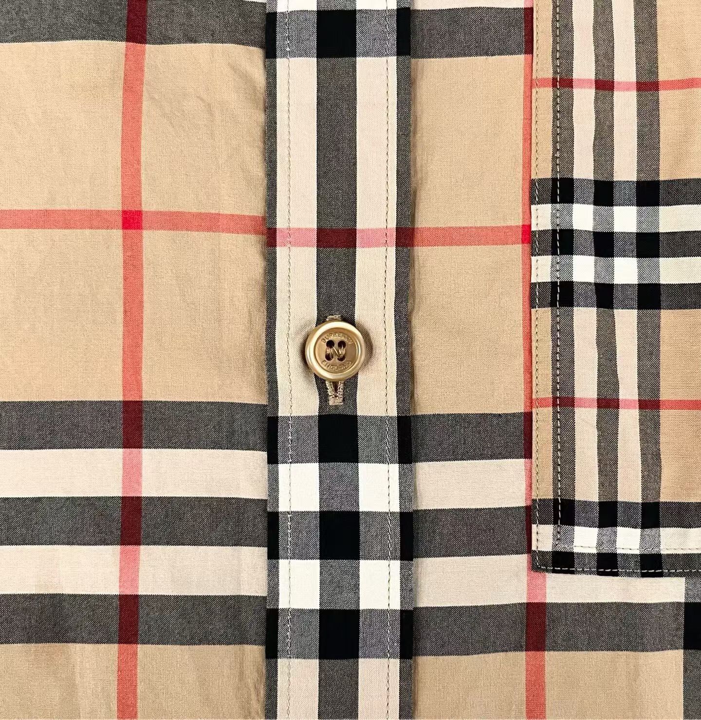 Burberry Burberry Red Check Shirt Jacket Size US M / EU 48-50 / 2 - 5 Thumbnail