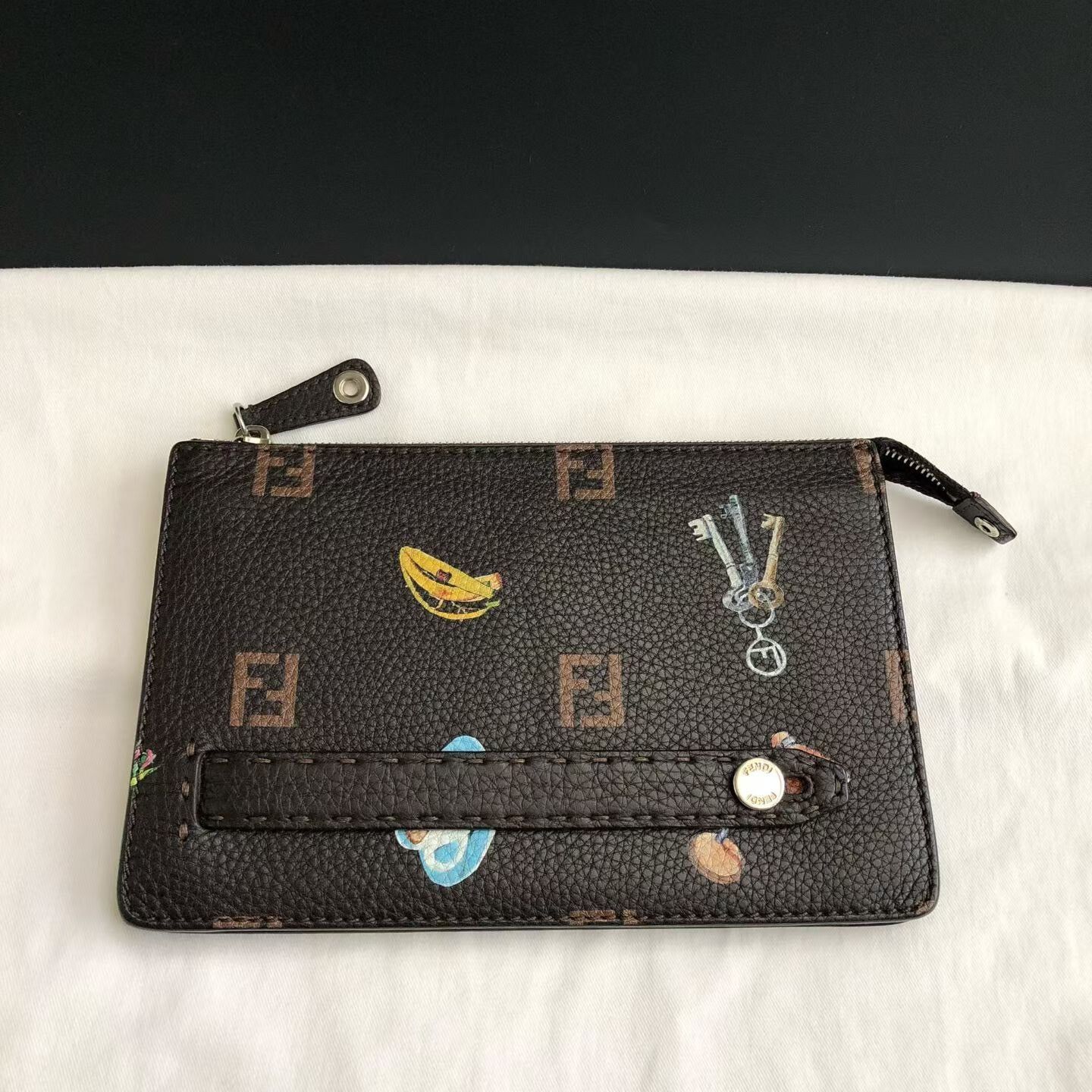 Fendi FENDI Lifestyle Graffiti Clutch Bag Size ONE SIZE - 2 Thumbnail