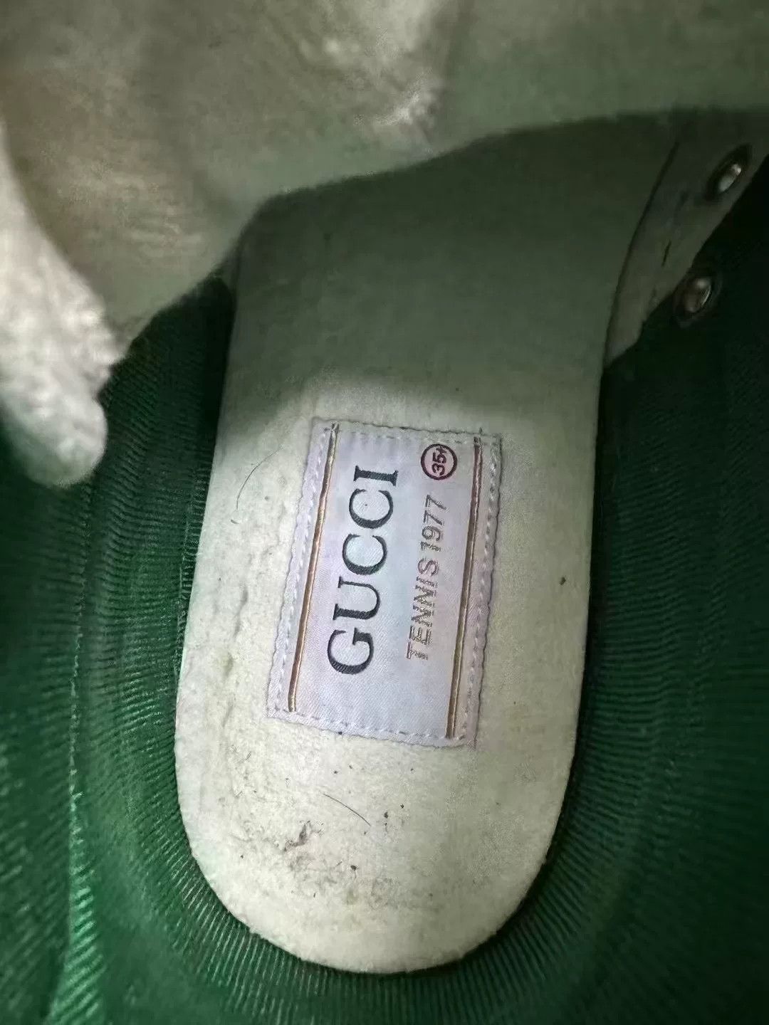 Gucci Gucci Tennis 1977 High-Top Sneakers Size US 4.5 / IT 34.5 - 4 Thumbnail