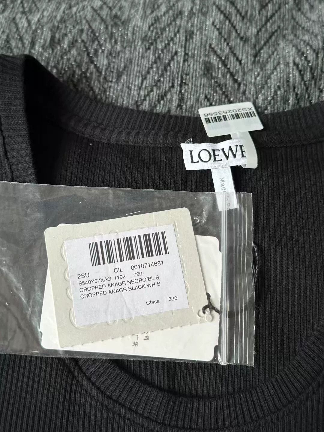 Loewe Loewe Black Embroidered Vest Size S / US 4 / IT 40 - 4 Thumbnail