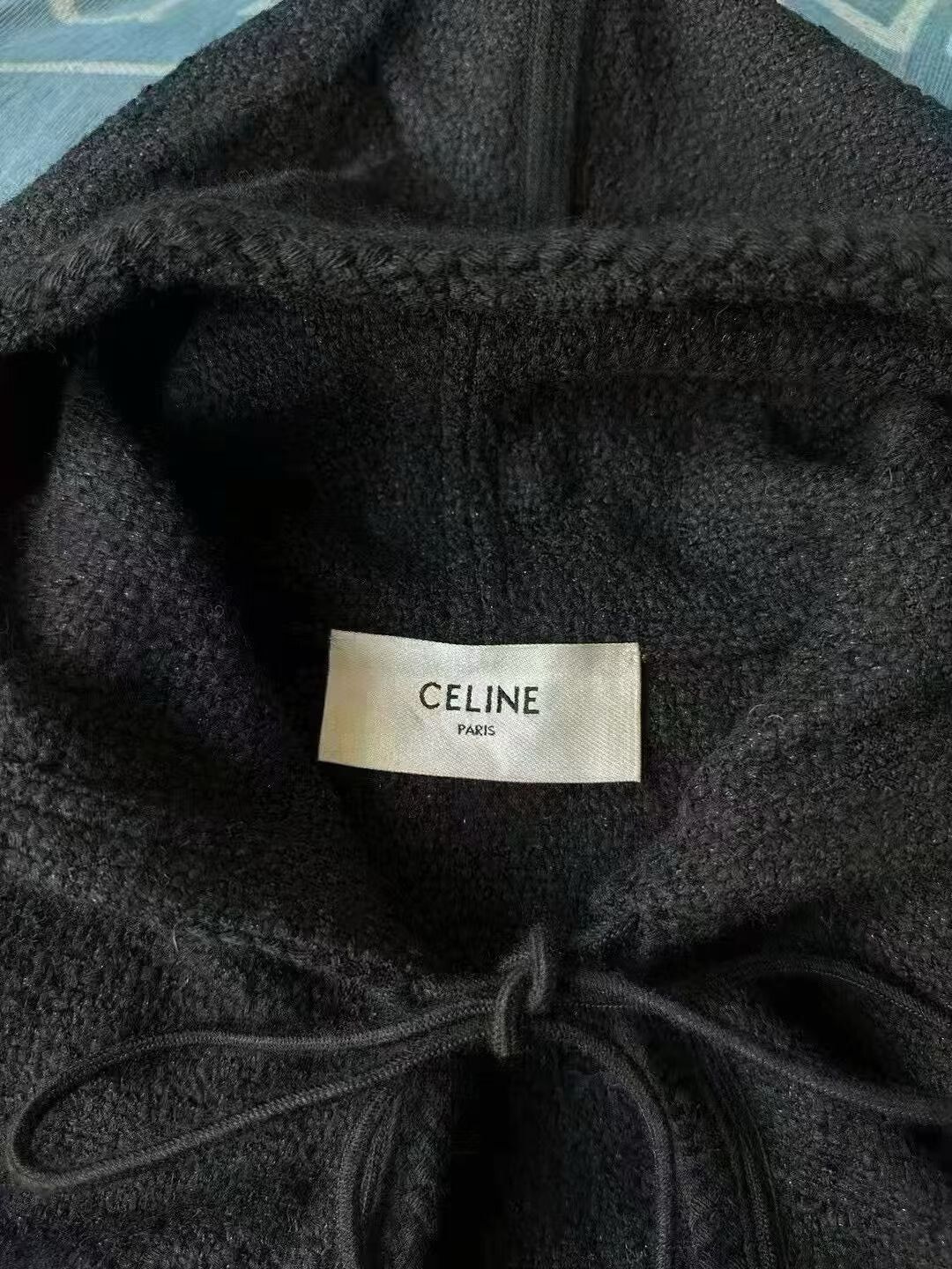 Celine Celine Tweed Hooded Coat Size XS / US 0-2 / IT 36-38 - 3 Thumbnail
