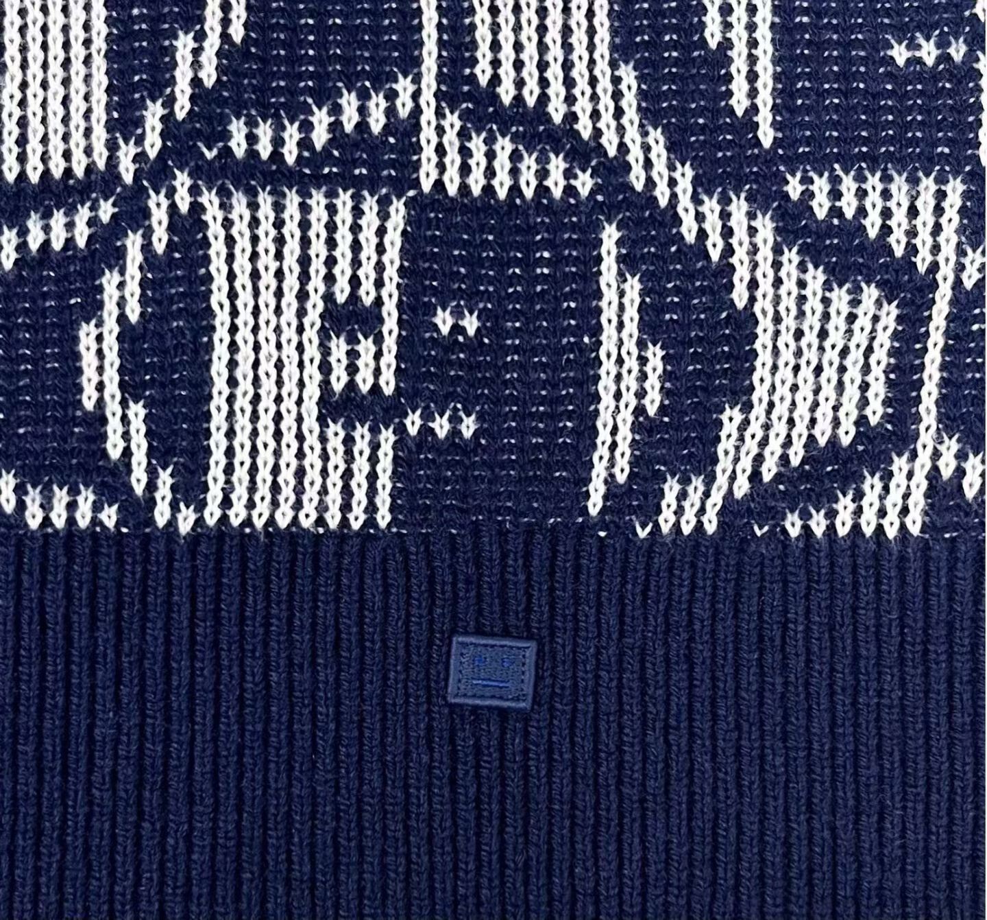Acne Studios Acne Studios FW24 Smiley Logo Knit Sweater Size US L / EU 52-54 / 3 - 5 Thumbnail