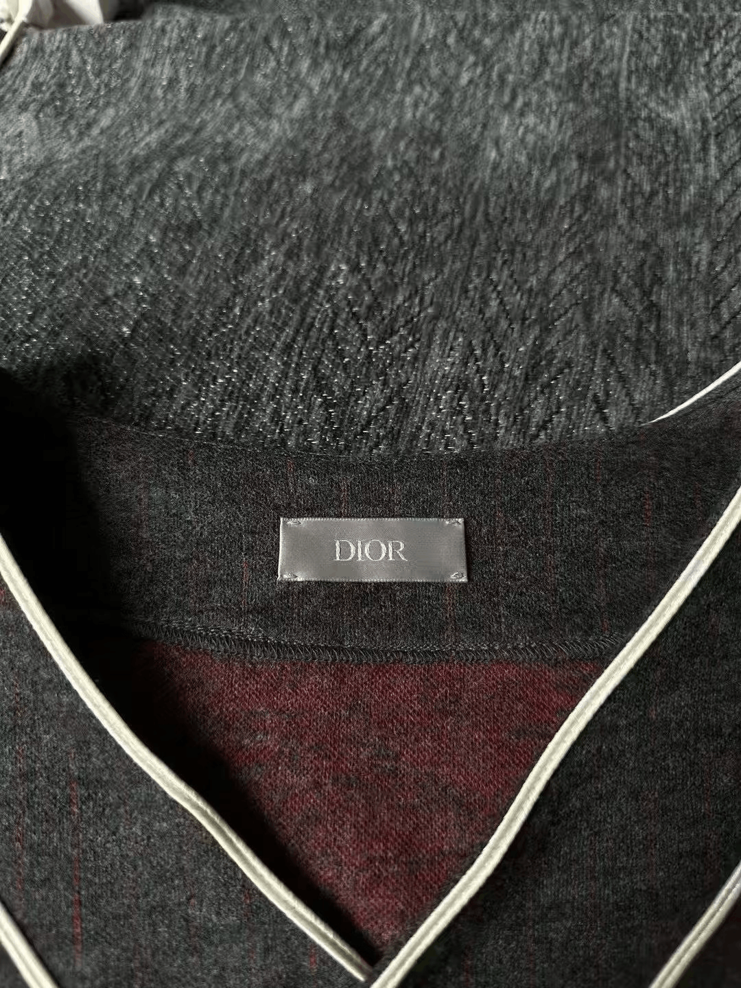 Dior Dior Slogan Embroidered Baseball Shirt Size US L / EU 52-54 / 3 - 3 Thumbnail