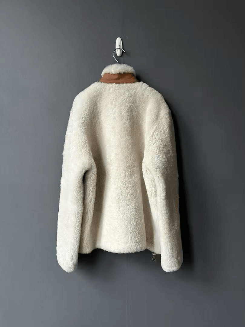 Loewe Loewe Fur Leather Jacket Size US M / EU 48-50 / 2 - 2 Thumbnail