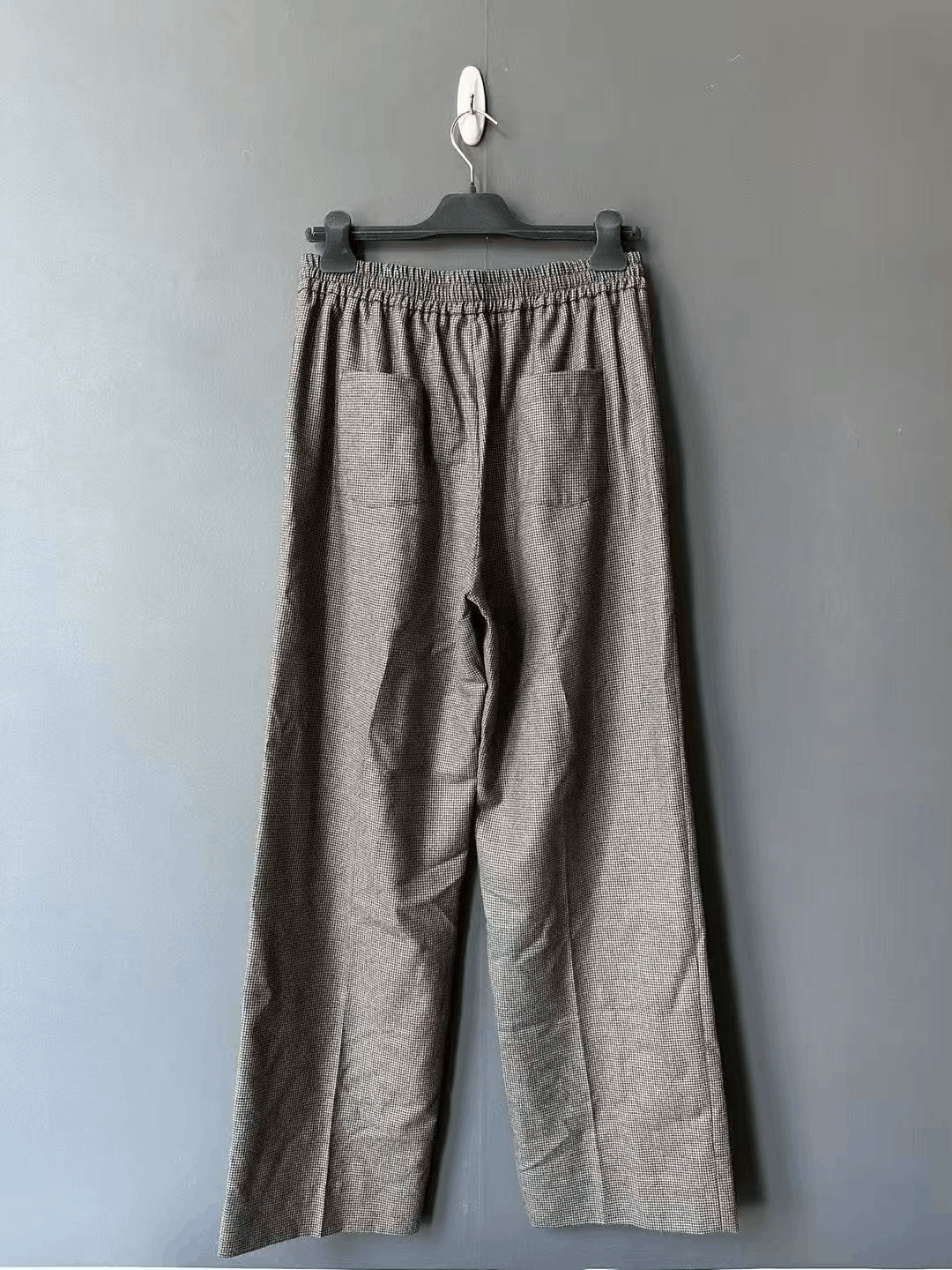 Celine Celine Houndstooth Wool Trousers Size 38" / US 16 / IT 52 - 2 Thumbnail
