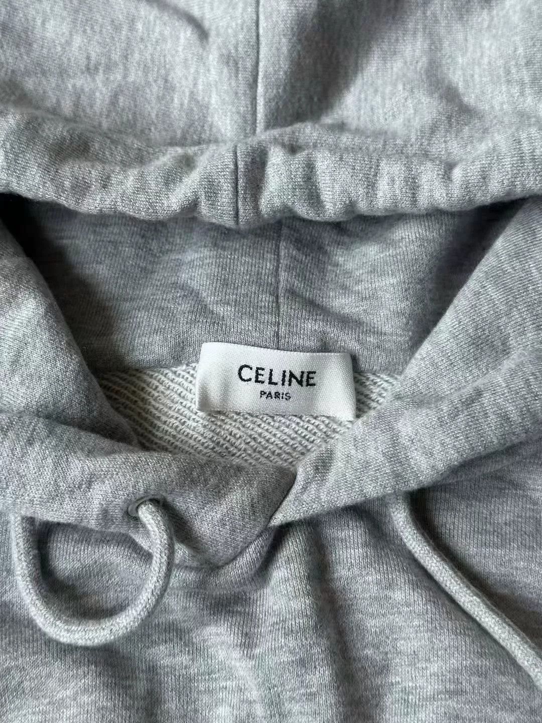 Celine Celine Gray Hoodie Size US S / EU 44-46 / 1 - 3 Thumbnail
