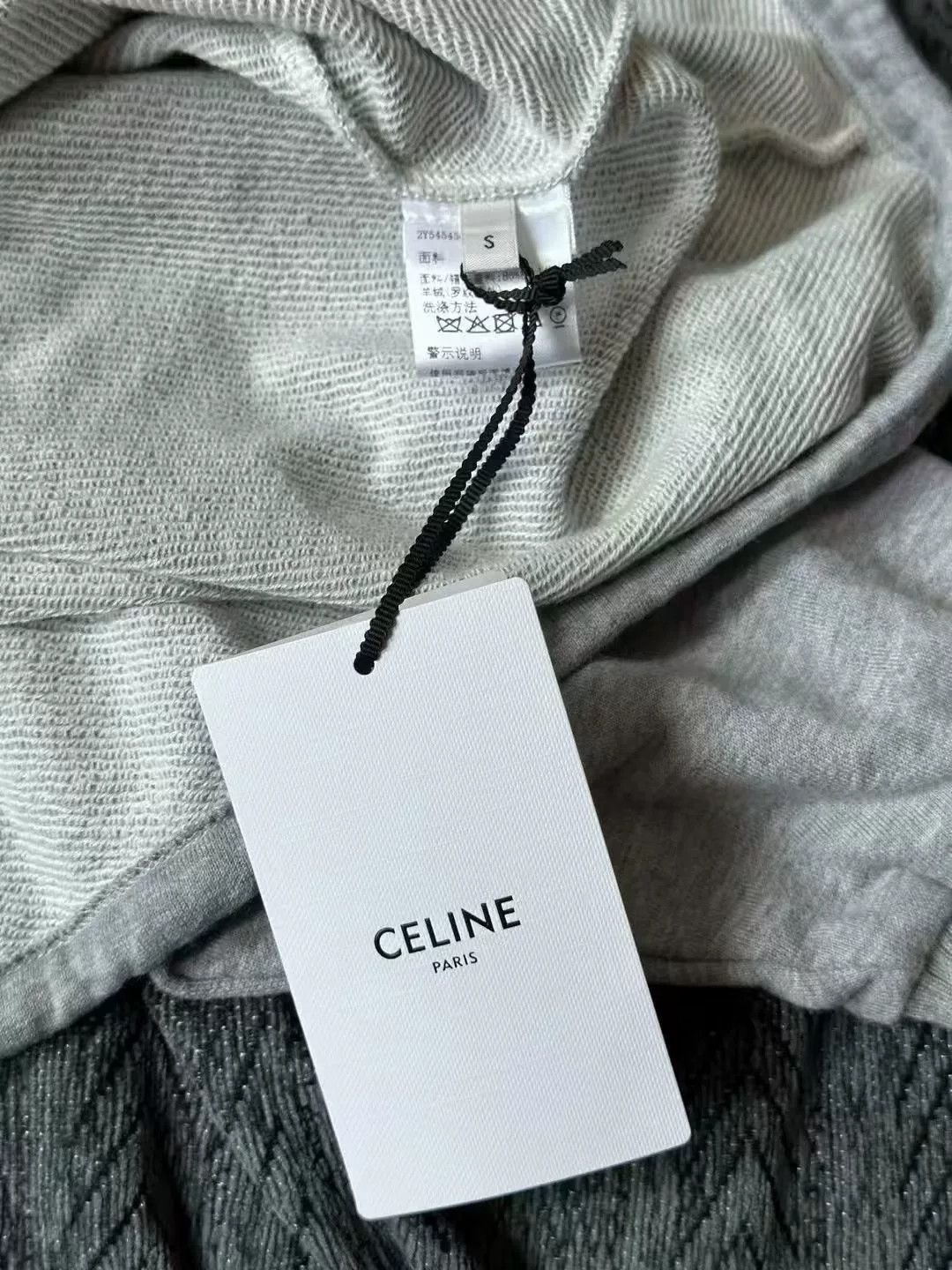 Celine Celine Gray Hoodie Size US S / EU 44-46 / 1 - 4 Thumbnail