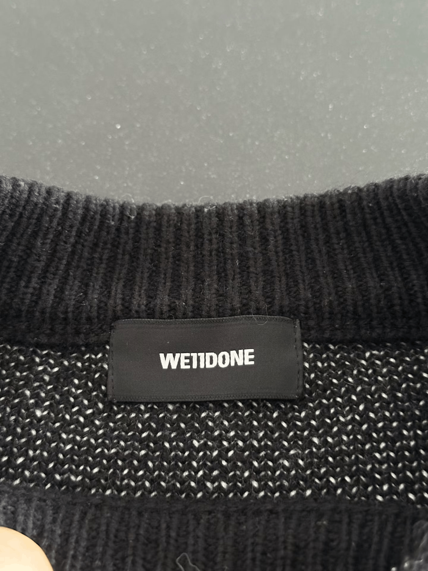 WE11DONE we11done Big Logo Sweater Size US S / EU 44-46 / 1 - 3 Thumbnail