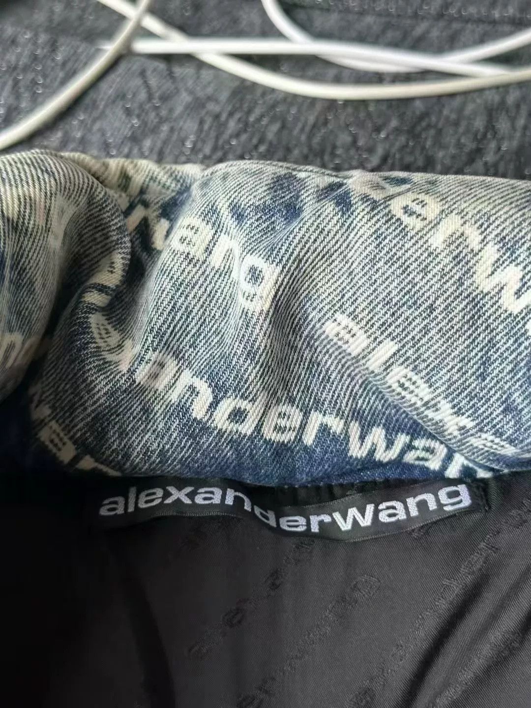 Alexander Wang Alexander Wang All-Over Print Denim Coat Size US XS / EU 42 / 0 - 3 Thumbnail