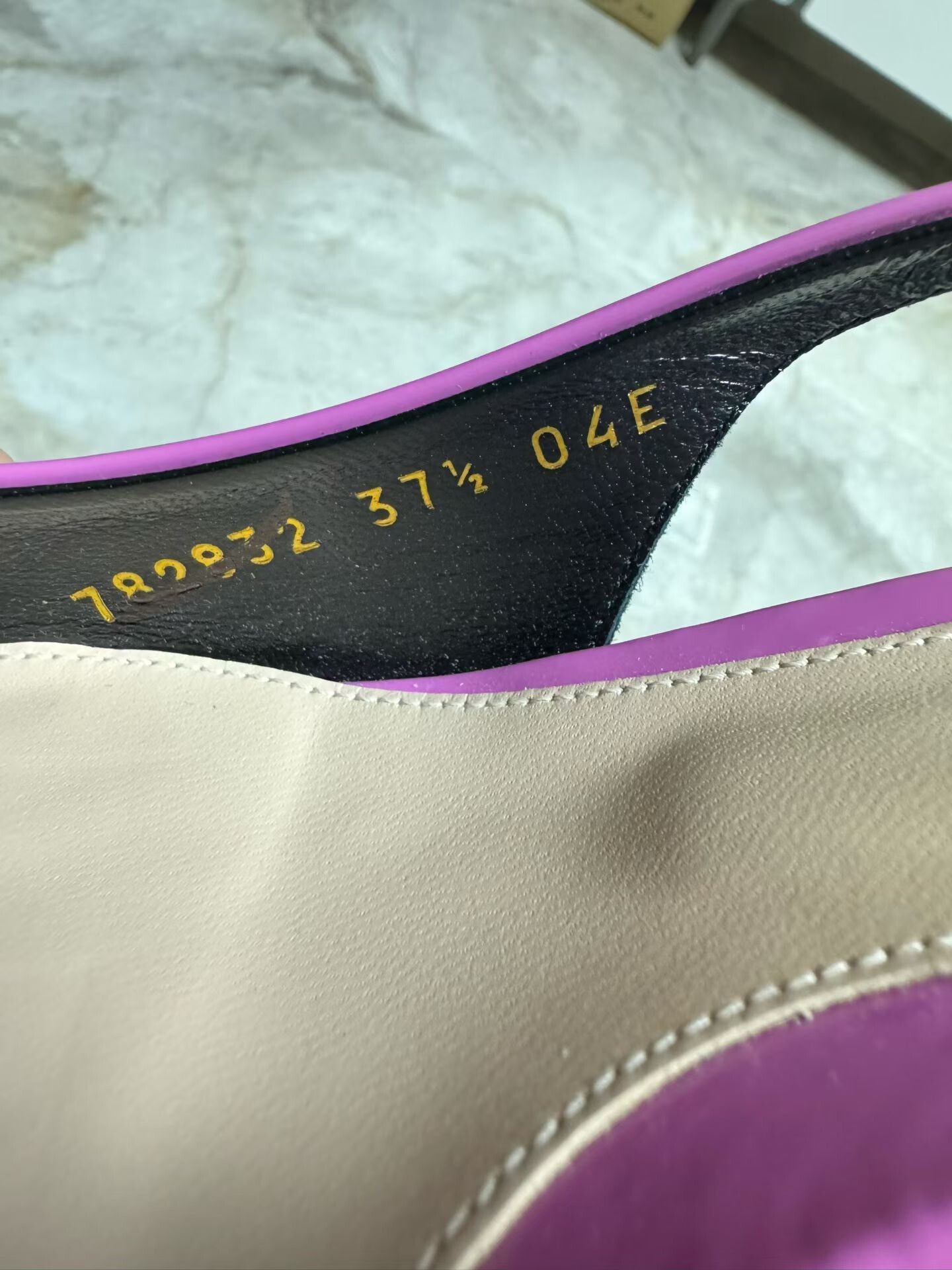 Gucci Gucci Rose Pink Pointed-Toe Leather Shoes Size US 6.5 / IT 36.5 - 5 Thumbnail