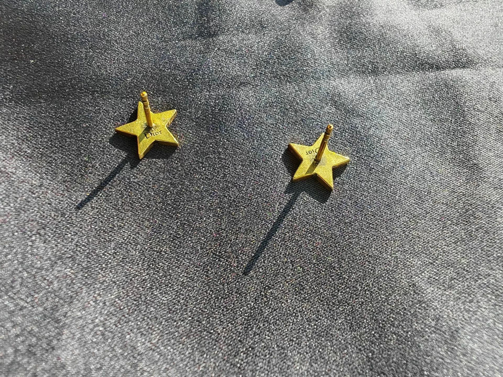 Dior Dior Asymmetric Tassel Heart Star Earrings Size ONE SIZE - 6 Thumbnail