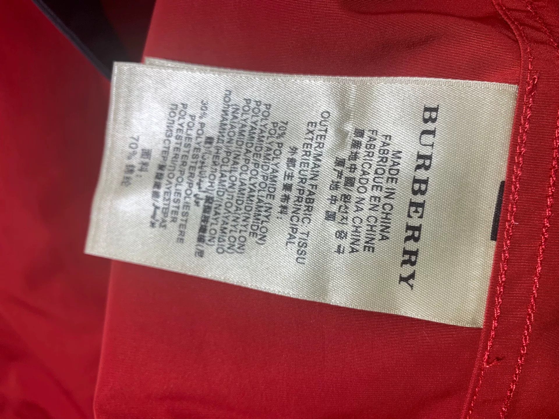 Burberry Burberry Men's Portable Hooded Jacket Size US XXL / EU 58 / 5 - 7 Thumbnail