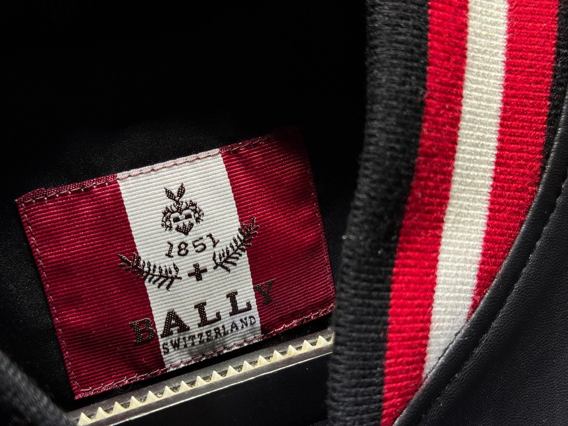 Bally Bally Men's Sheepskin Leather Baseball Jacket Size US M / EU 48-50 / 2 - 2 Thumbnail