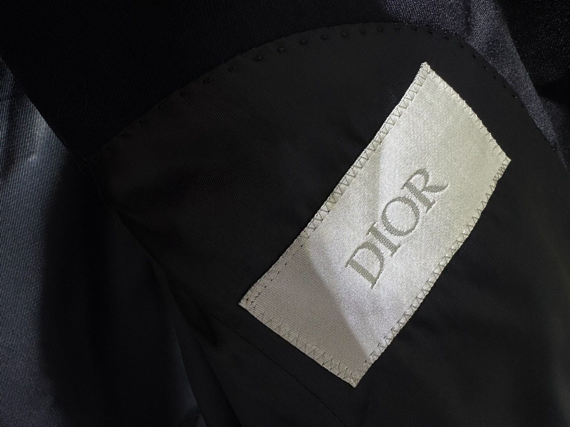 Dior Dior Men's Wool Silk Suit Jacket Size US S / EU 44-46 / 1 - 5 Thumbnail
