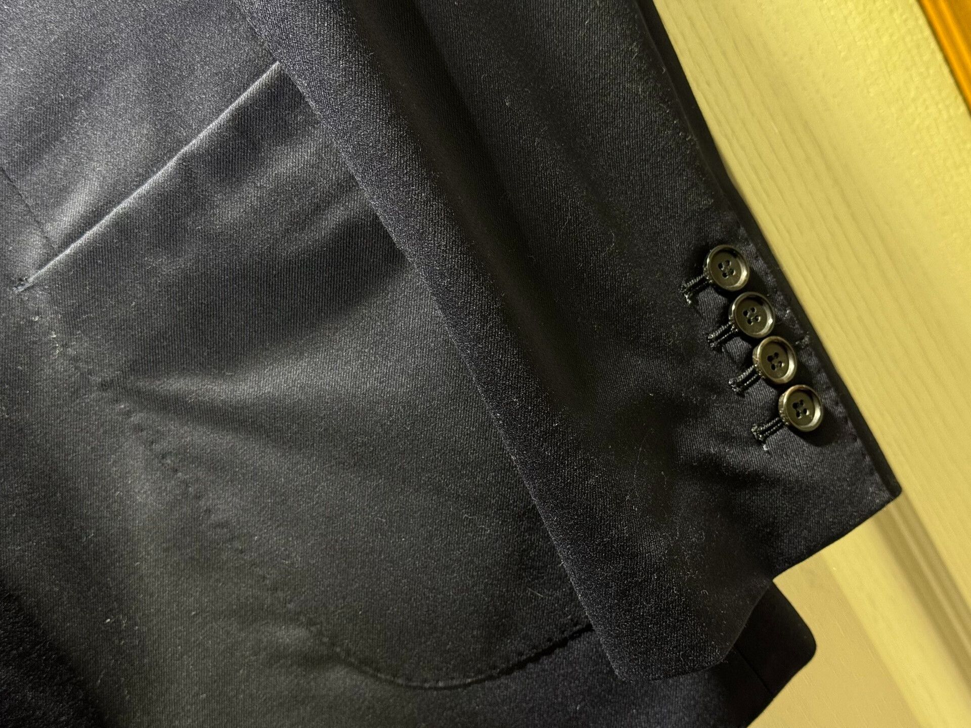 Dior Dior Men's Wool Silk Suit Jacket Size US S / EU 44-46 / 1 - 4 Thumbnail