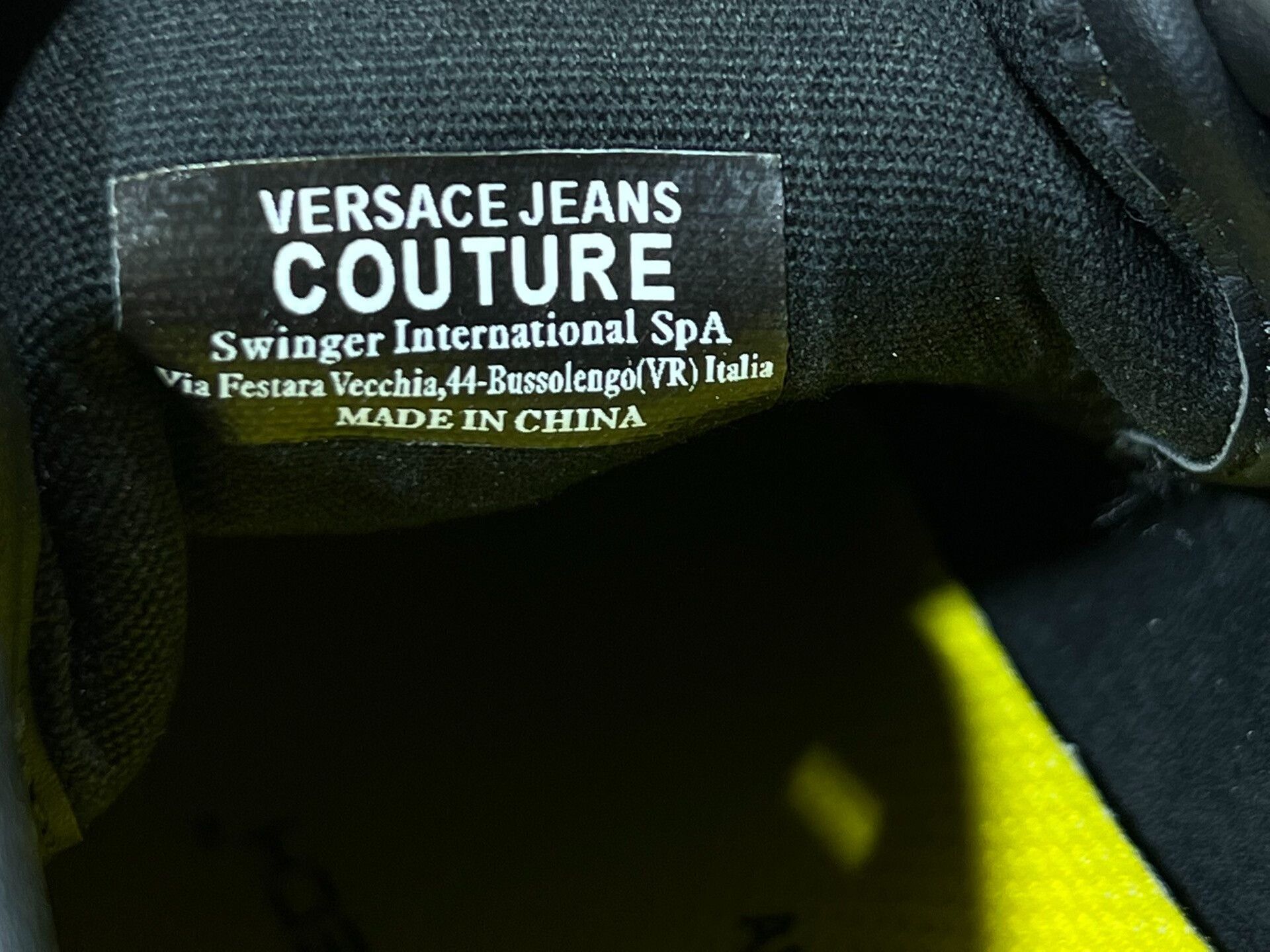 Versace Versace Men's Leather Casual Sneakers Size US 7 / EU 40 - 7 Thumbnail
