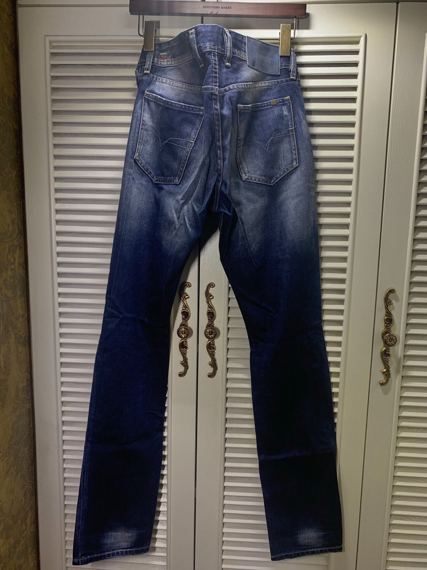 Diesel Diesel Men's Washed Vintage Gradient Jeans Size US 30 / EU 46 - 8 Thumbnail