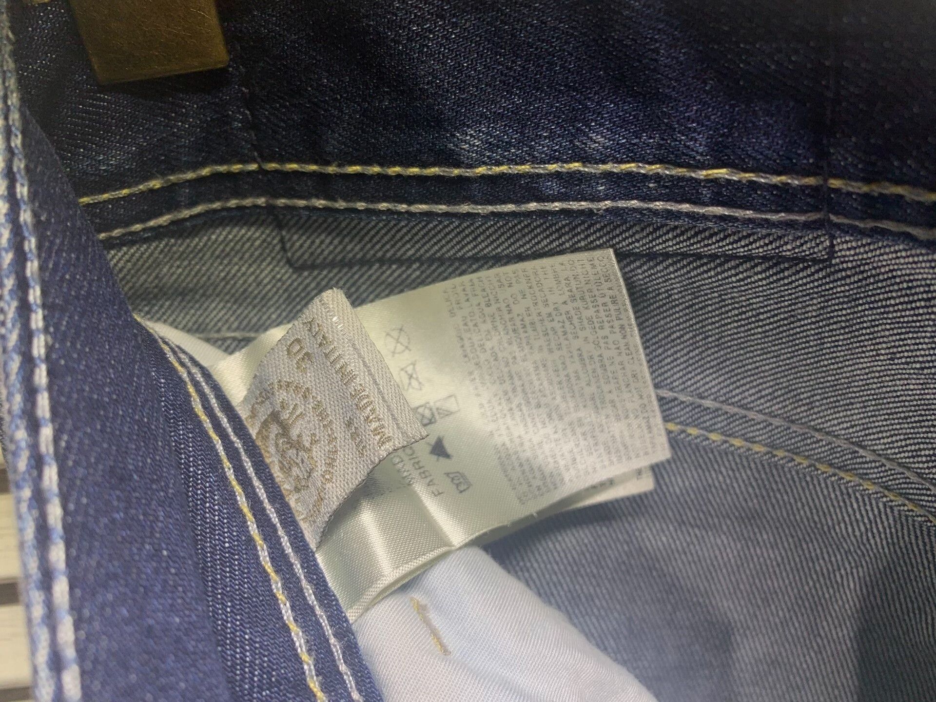 Diesel Diesel Men's Washed Vintage Gradient Jeans Size US 30 / EU 46 - 7 Thumbnail