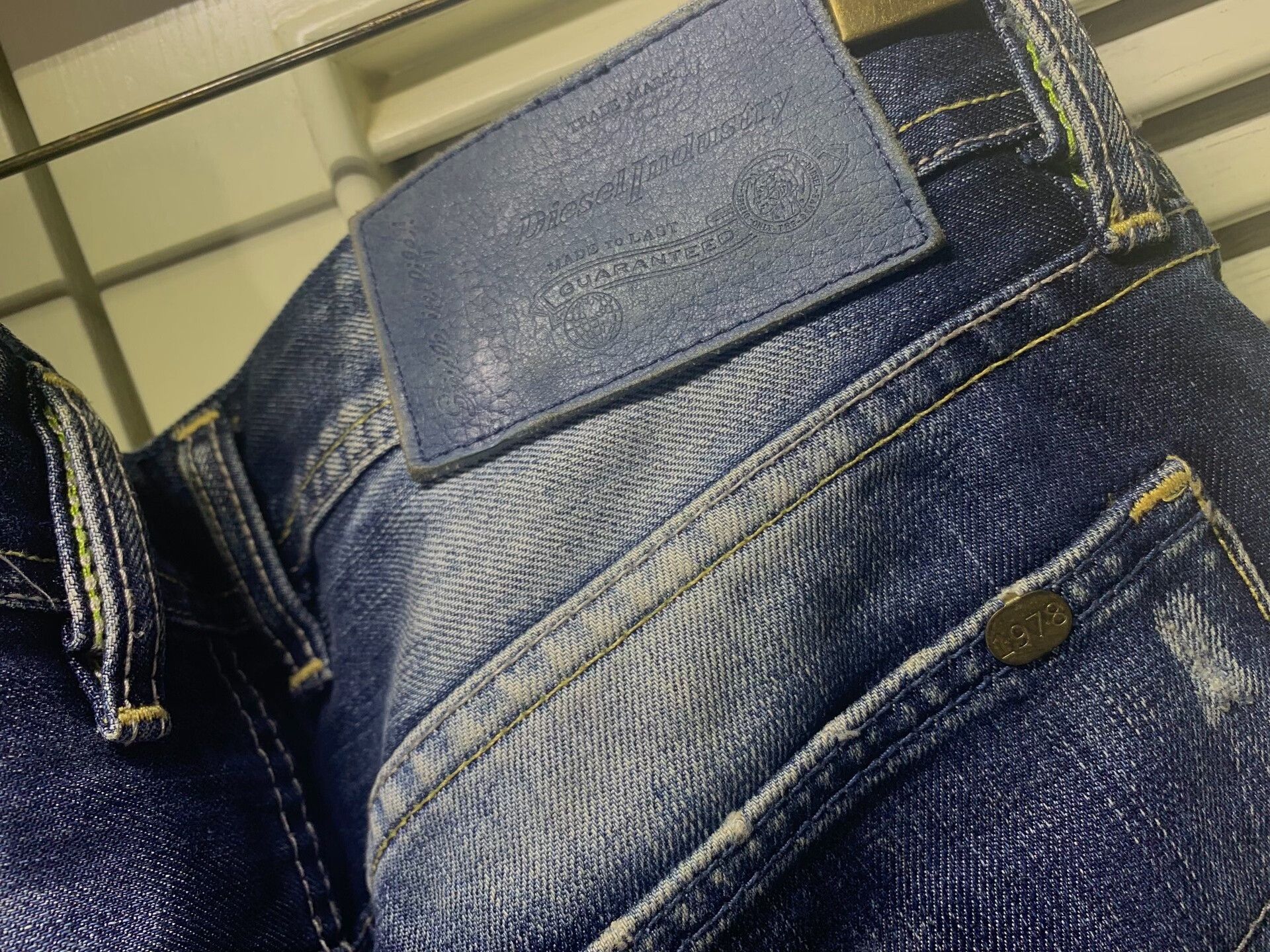 Diesel Diesel Men's Washed Vintage Gradient Jeans Size US 30 / EU 46 - 6 Thumbnail
