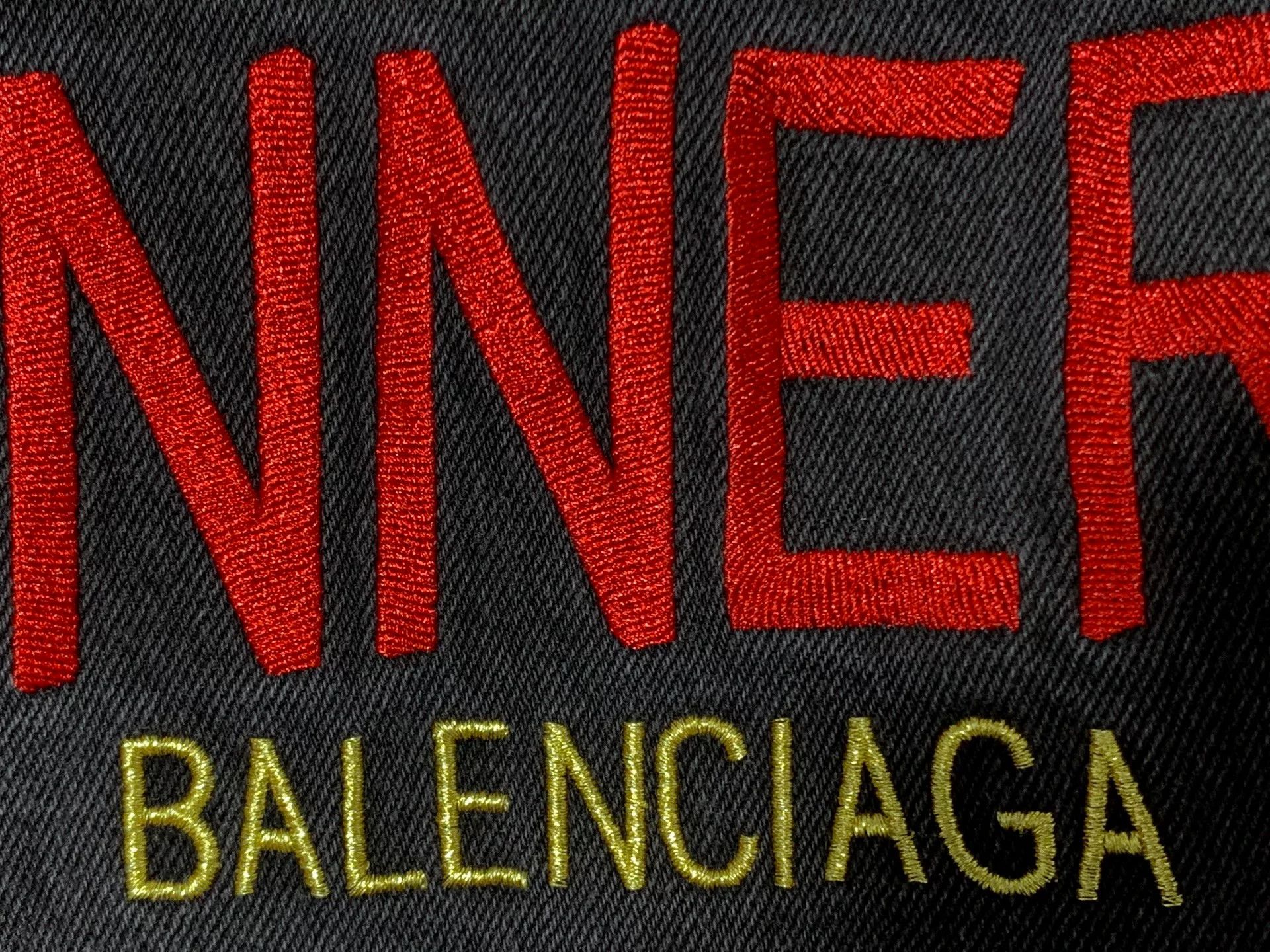 Balenciaga BALENCIAGA Men's Denim Casual Jacket Size US M / EU 48-50 / 2 - 5 Thumbnail