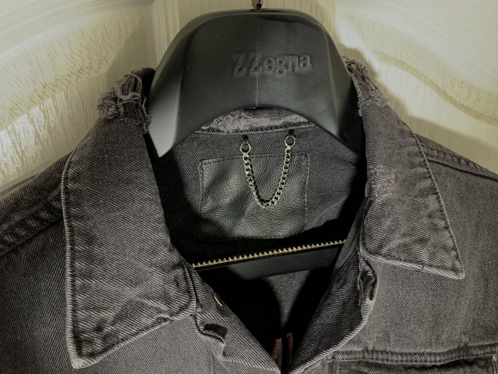 Balenciaga BALENCIAGA Men's Denim Casual Jacket Size US M / EU 48-50 / 2 - 2 Thumbnail