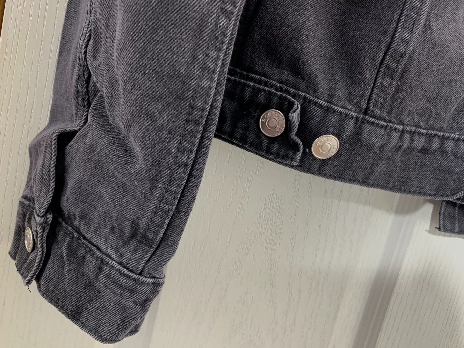 Balenciaga BALENCIAGA Men's Denim Casual Jacket Size US M / EU 48-50 / 2 - 7 Thumbnail